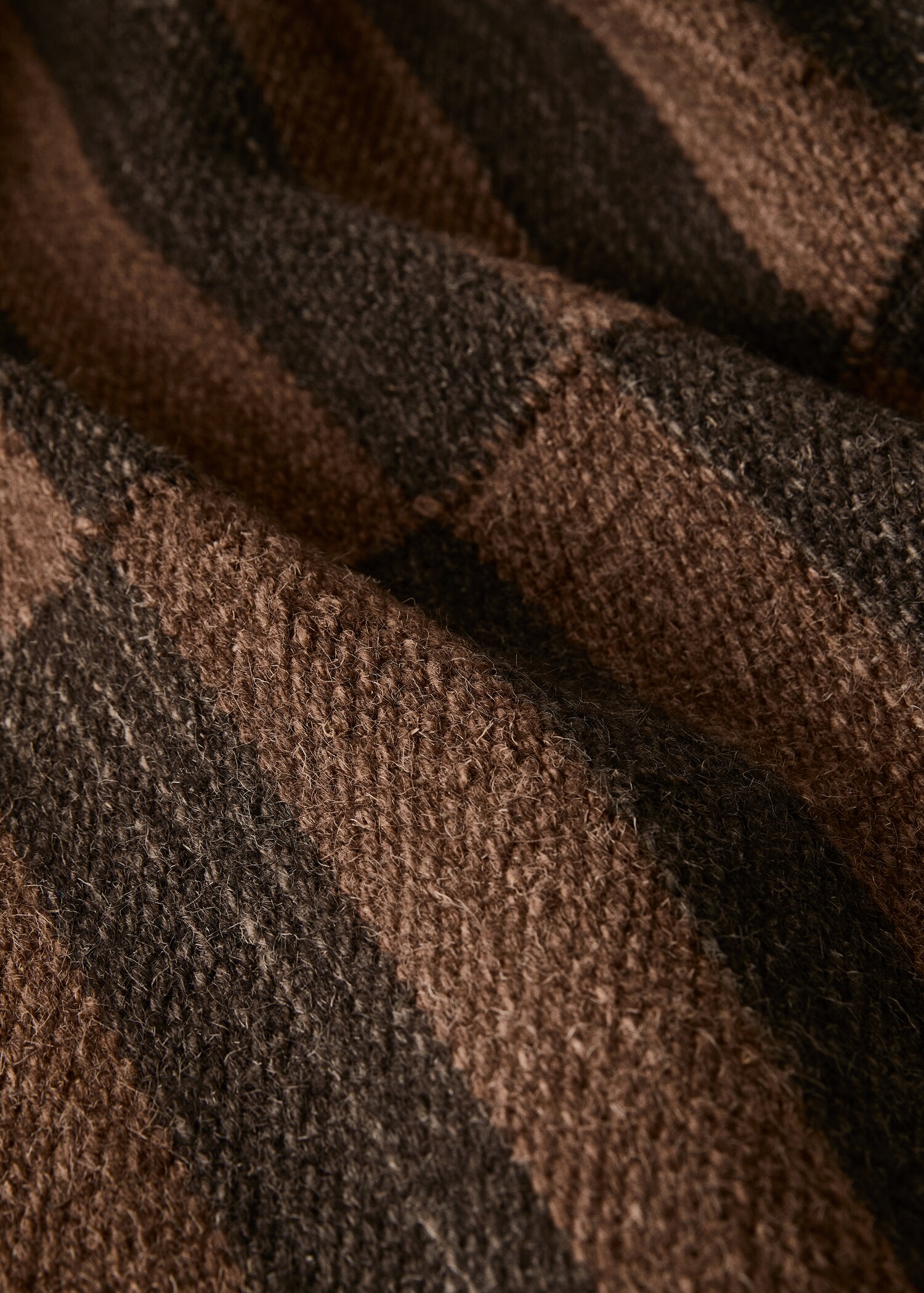 Alfombra lana raya bicolor - Detall de l'article 2