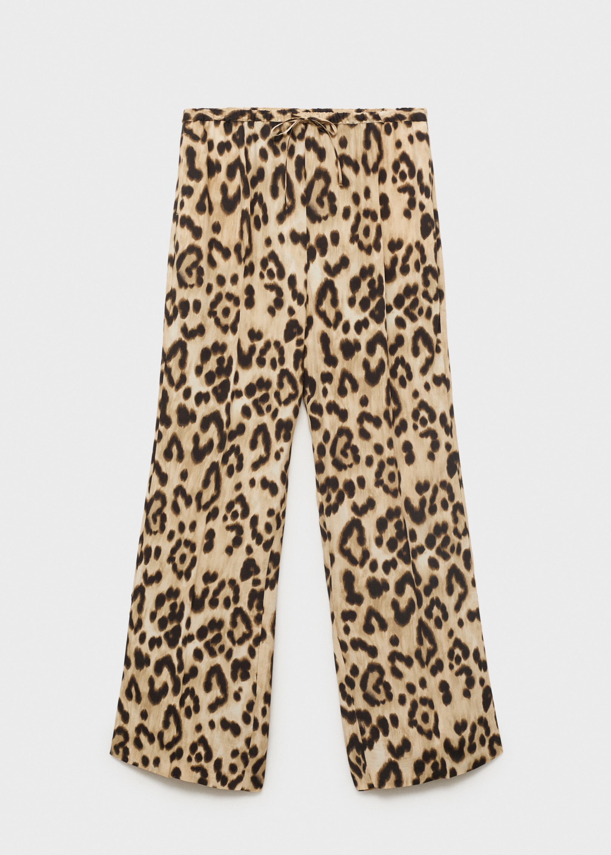 Fluid animal- print pants - Article without model