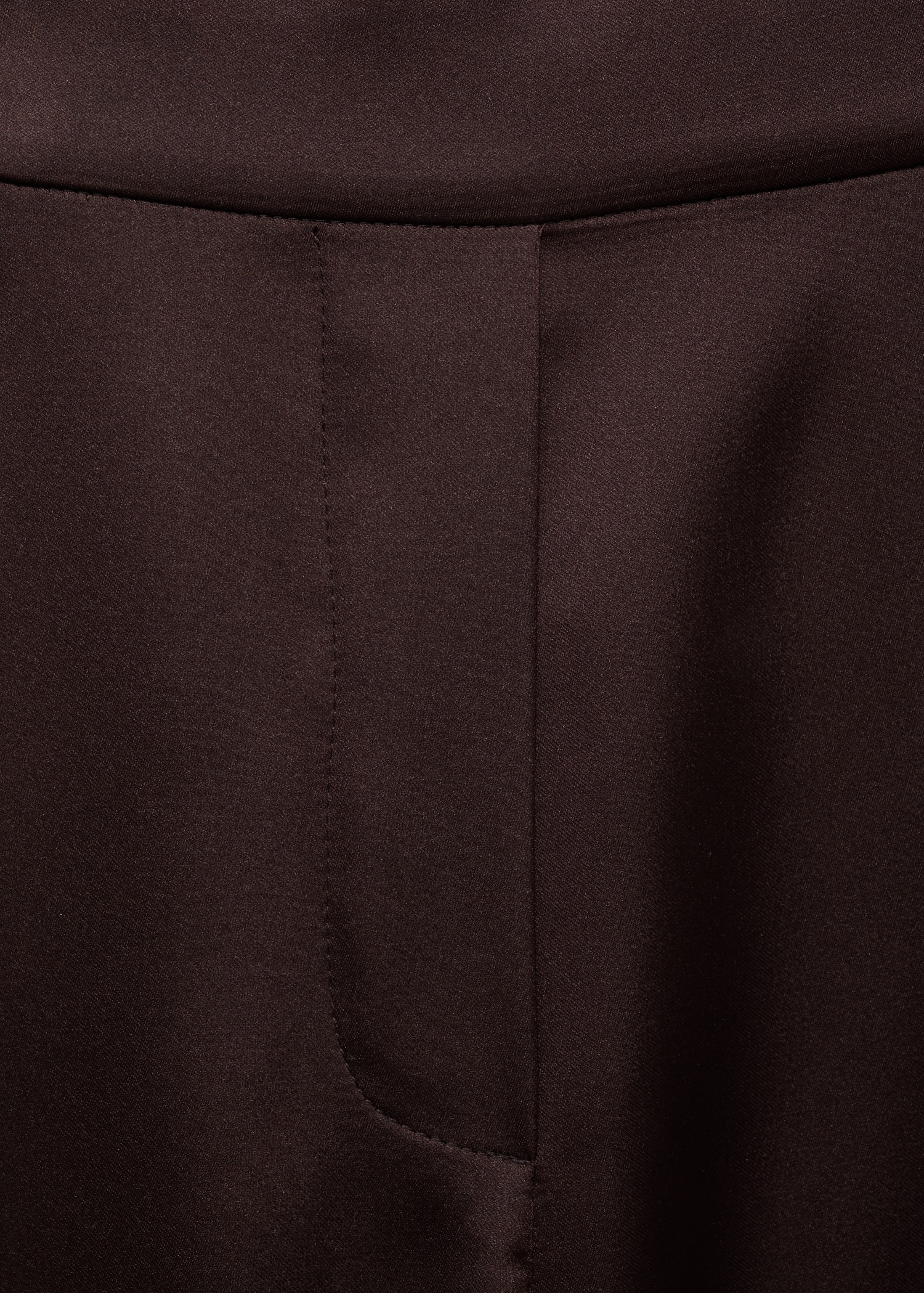 Contrast stripe straight trousers - Details of the article 8