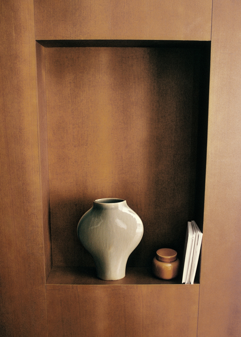 Small stoneware vase