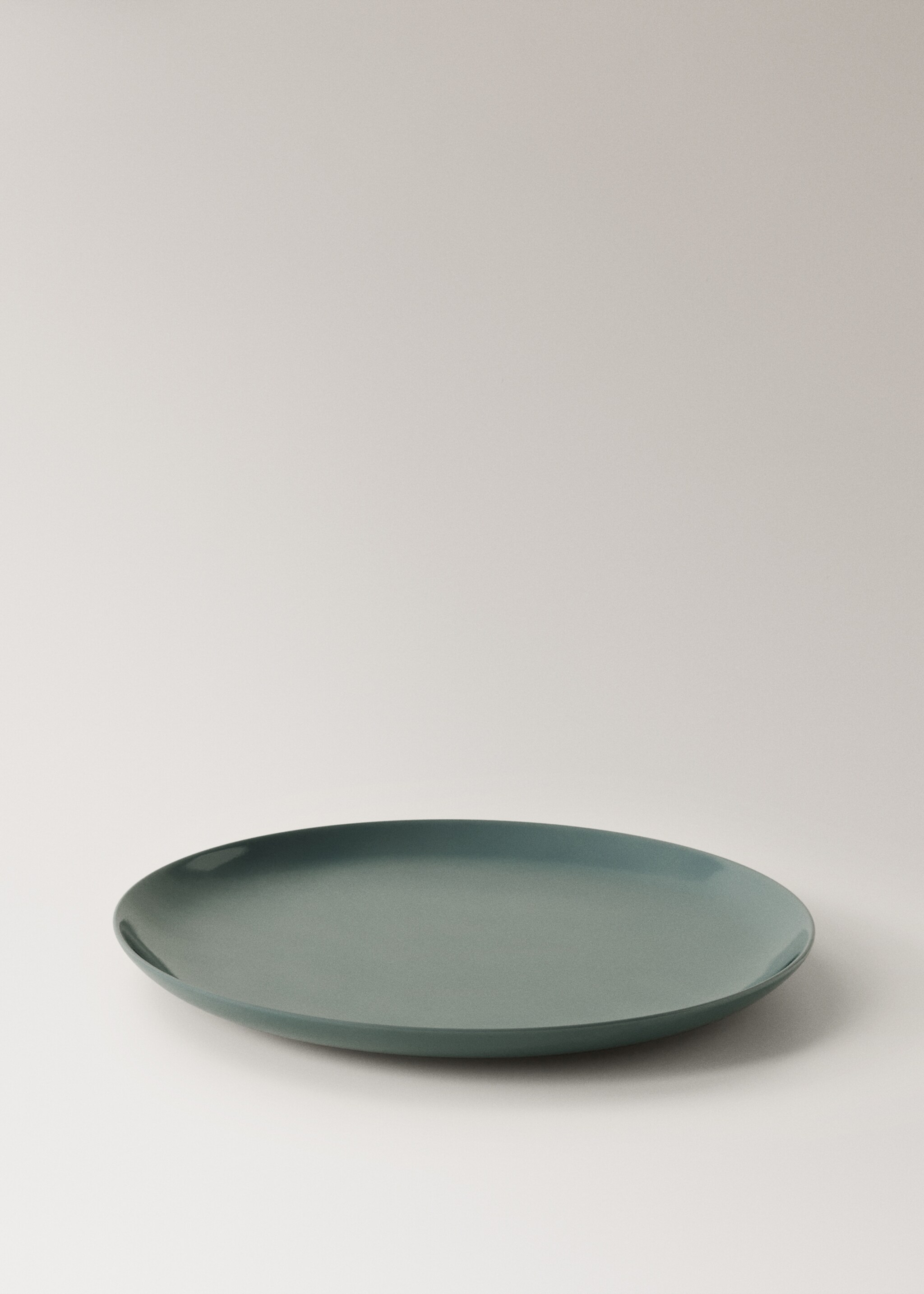 Stoneware dessert plate - Details of the article 1, Night Blue. Ref: 17073334-00.