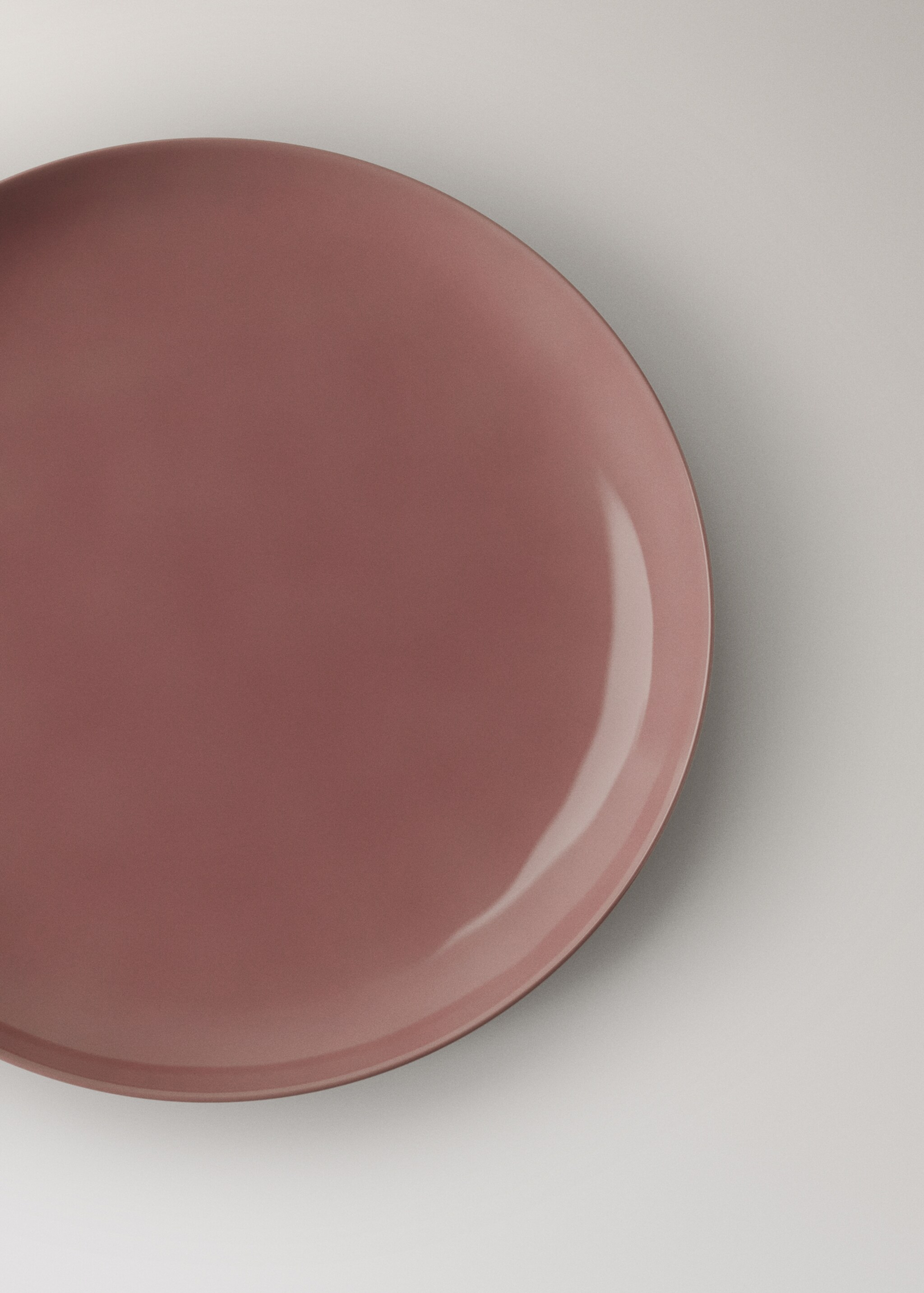Stoneware dessert plate - Details of the article 2, Strawberry. Ref: 17073334-00.