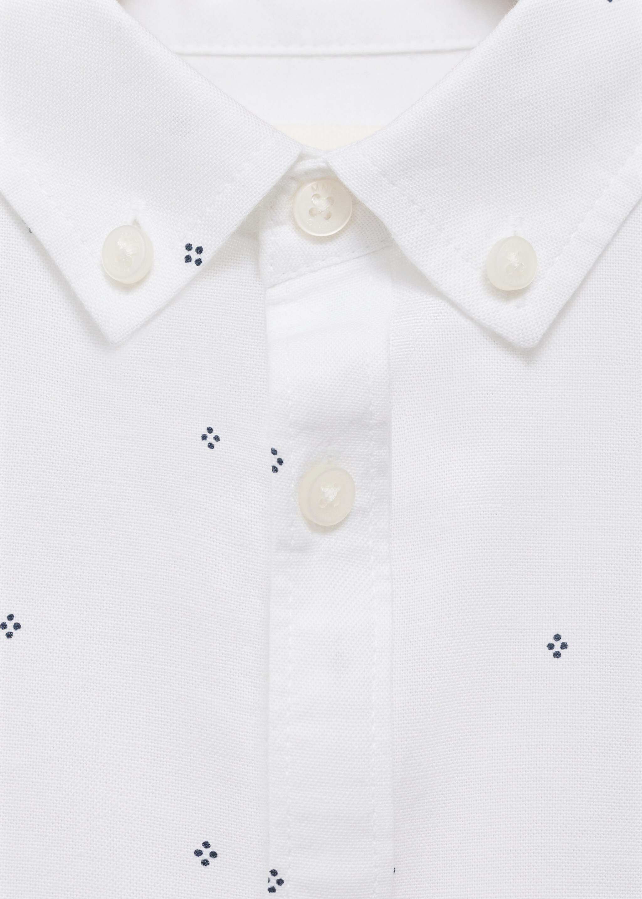 Camisa Oxford estampada - Pormenor do artigo 8
