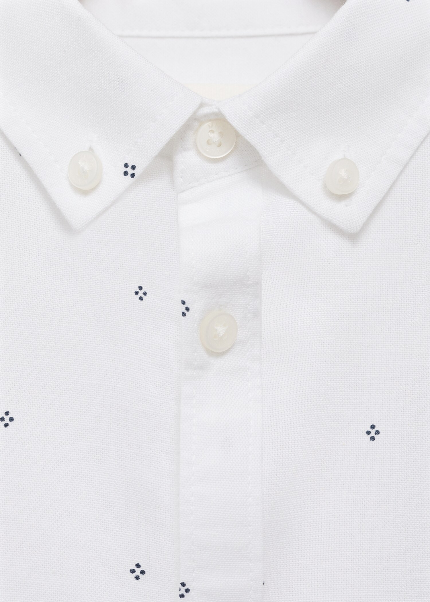 Camisa Oxford estampada - Pormenor do artigo 8
