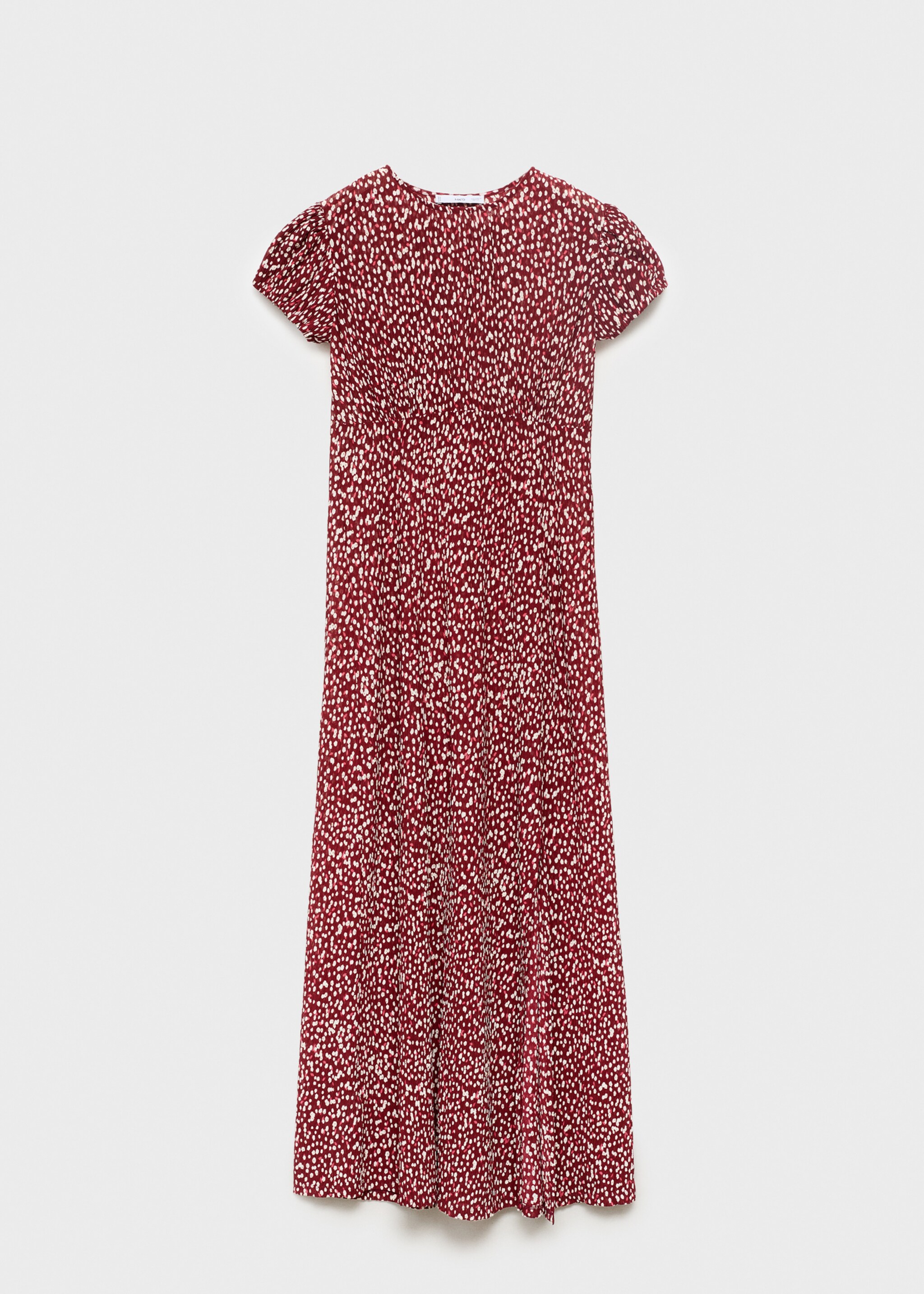 Long floral dress with opening - Article without model