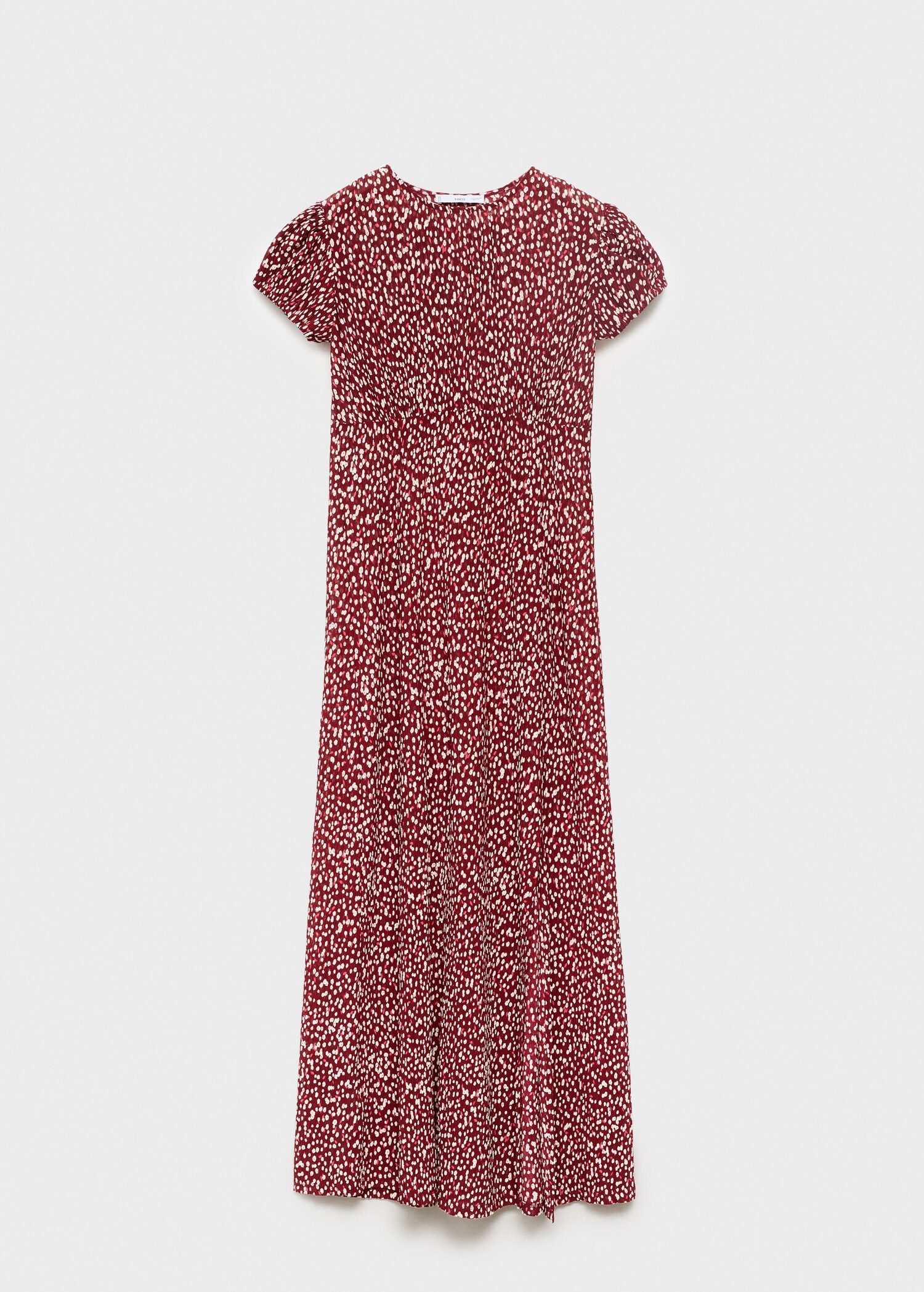 Long floral dress with opening - Article without model