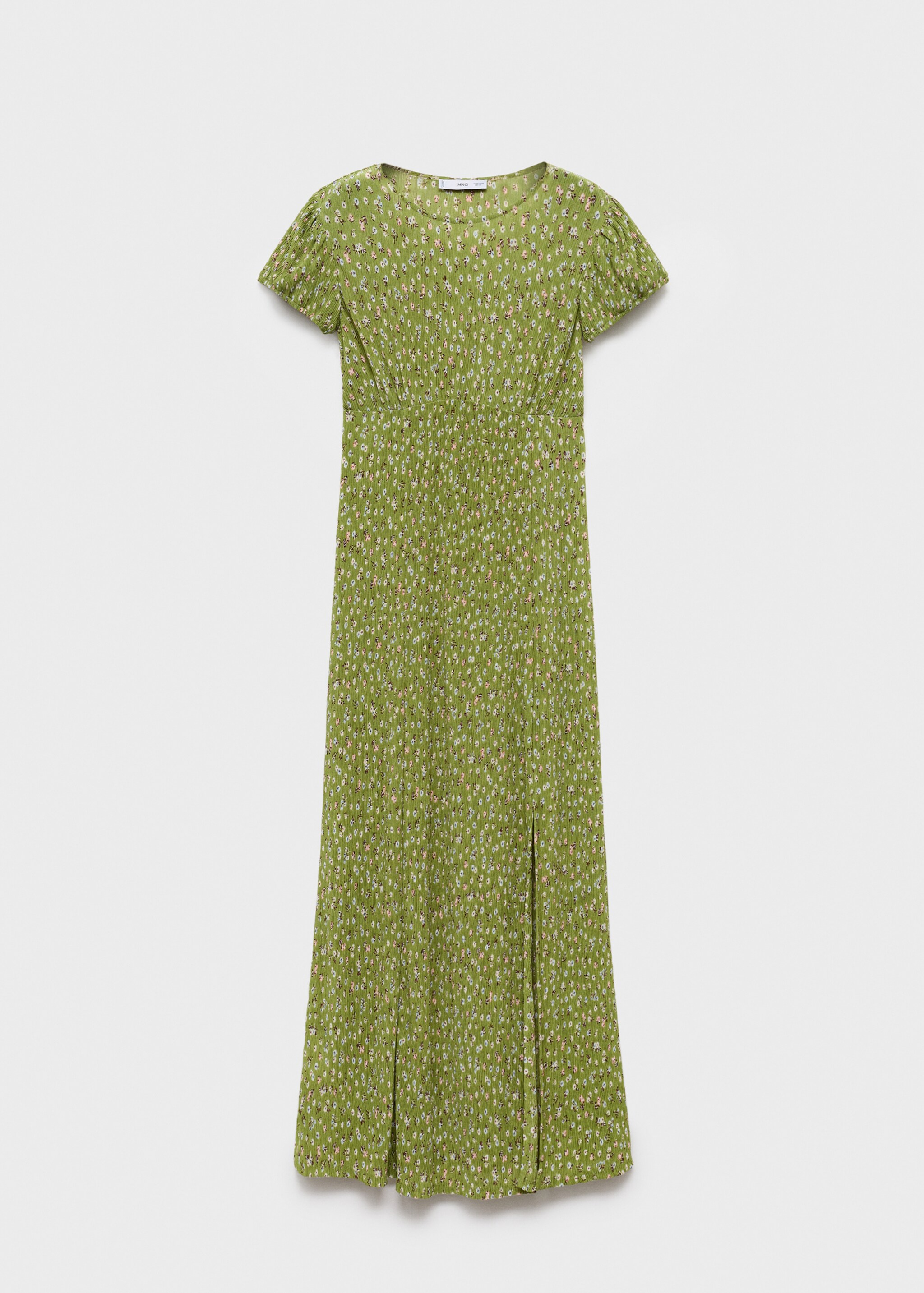 Floral-print maternity dress - Article without model, Green. Ref: 17073796-00.