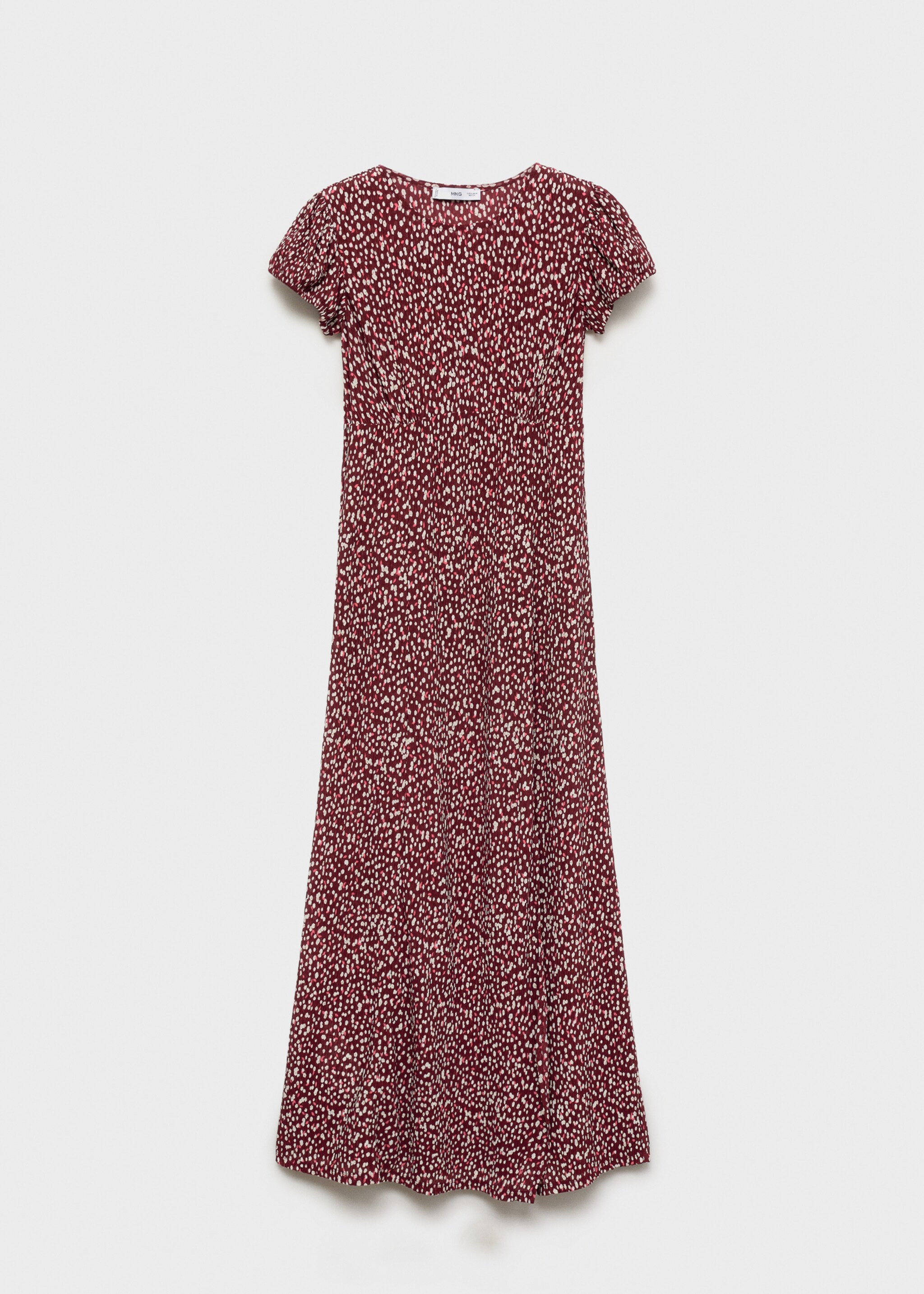 Floral-print pleated dress - Article without model