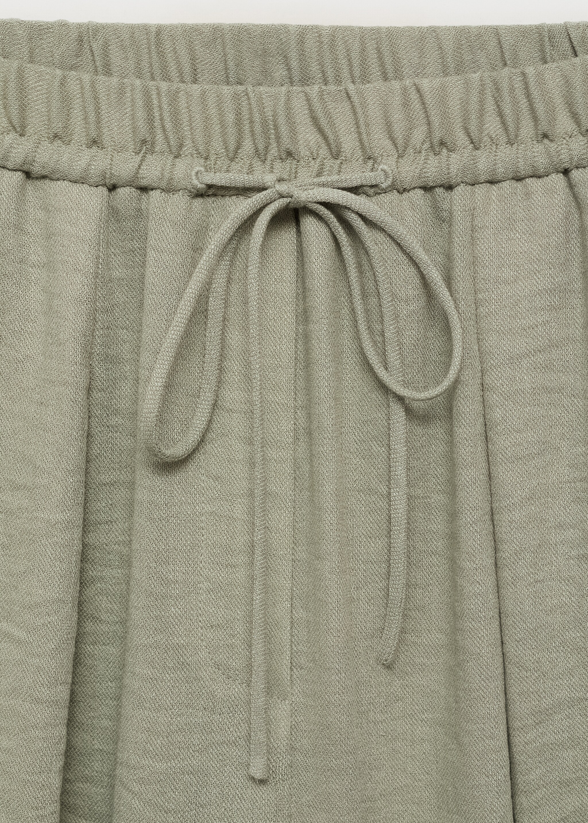 Pantalon droit texturé - Détail de l'article 8, Vert d´eau. Ref: 17073802-00.