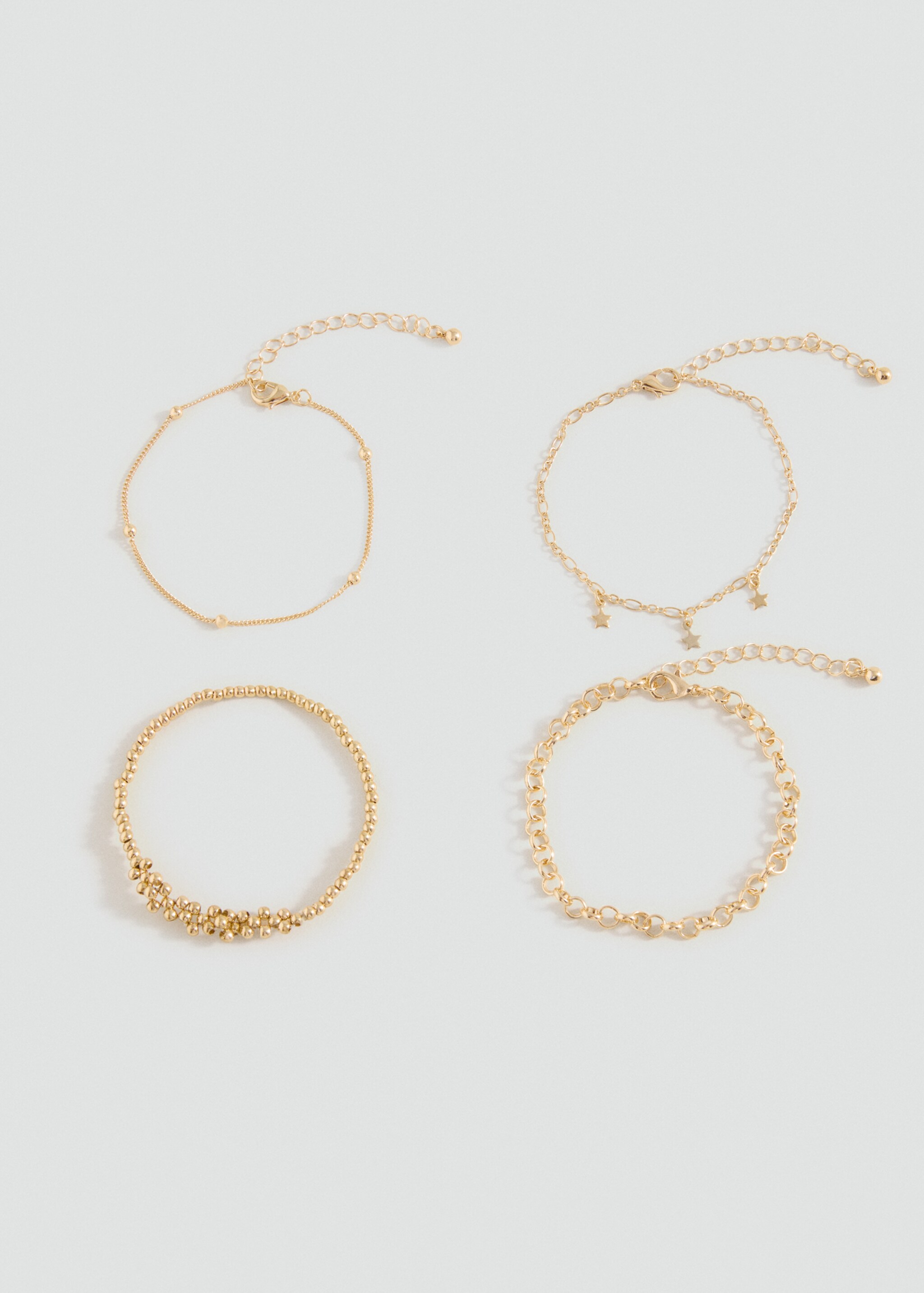 Lot 4 bracelets - Plan moyen