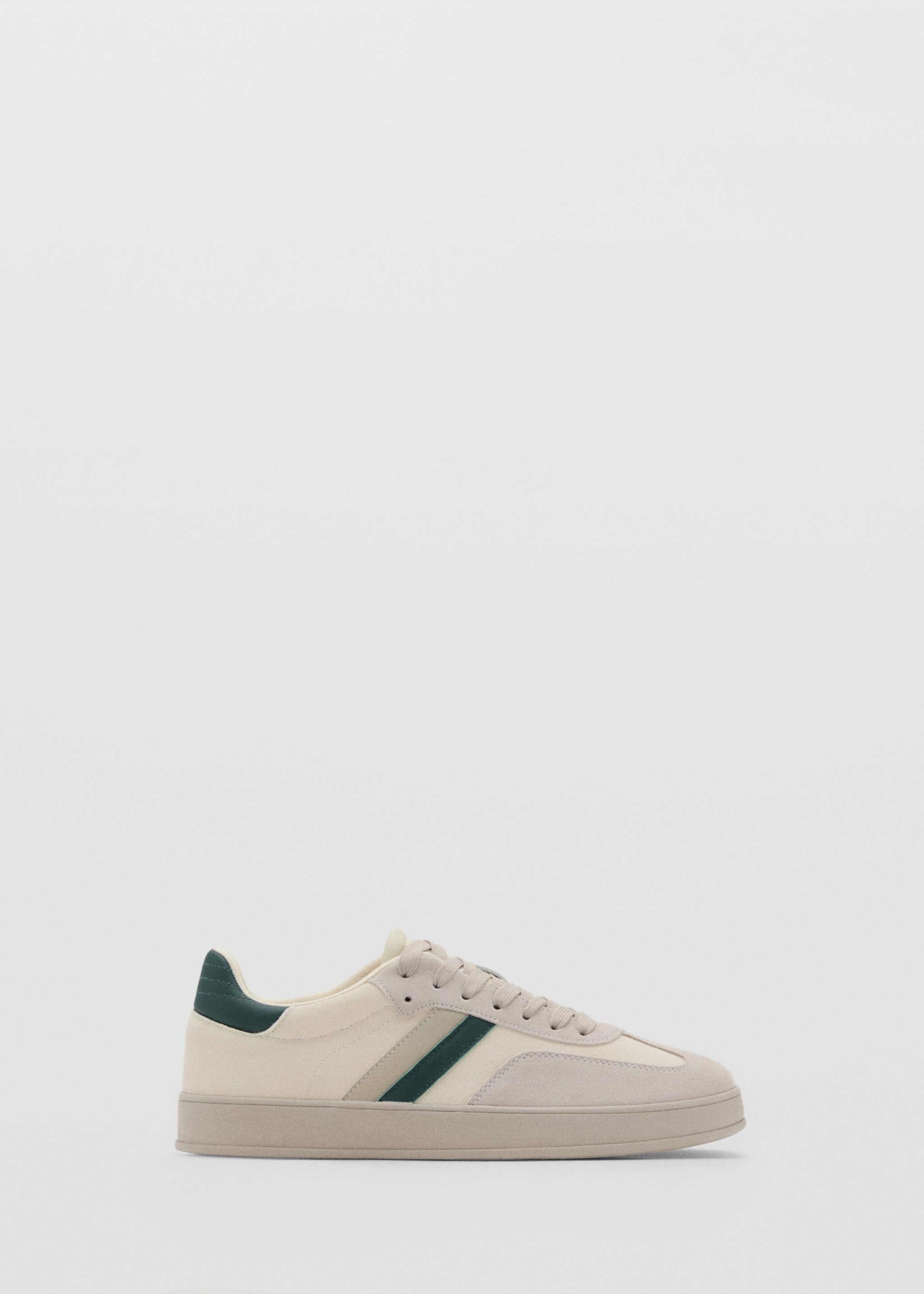 Kombinierte Sneakers aus Veloursleder - Artikel ohne Model