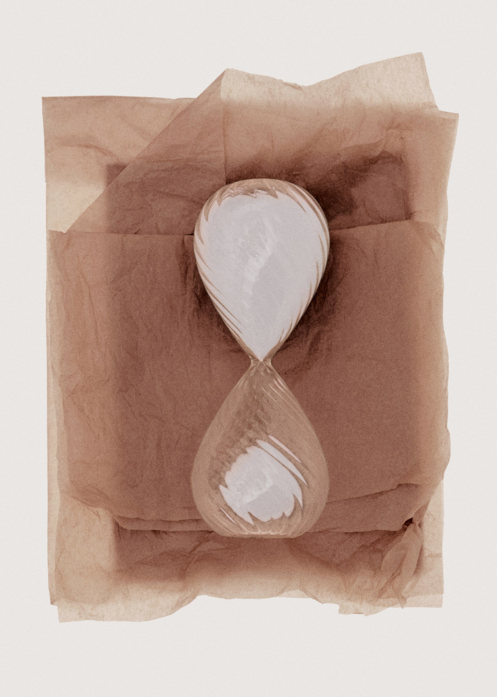 Спіральний пісочний годинник середнього розміру - Детальніше про товар 7, Чорний. Ref: 17073816-00.