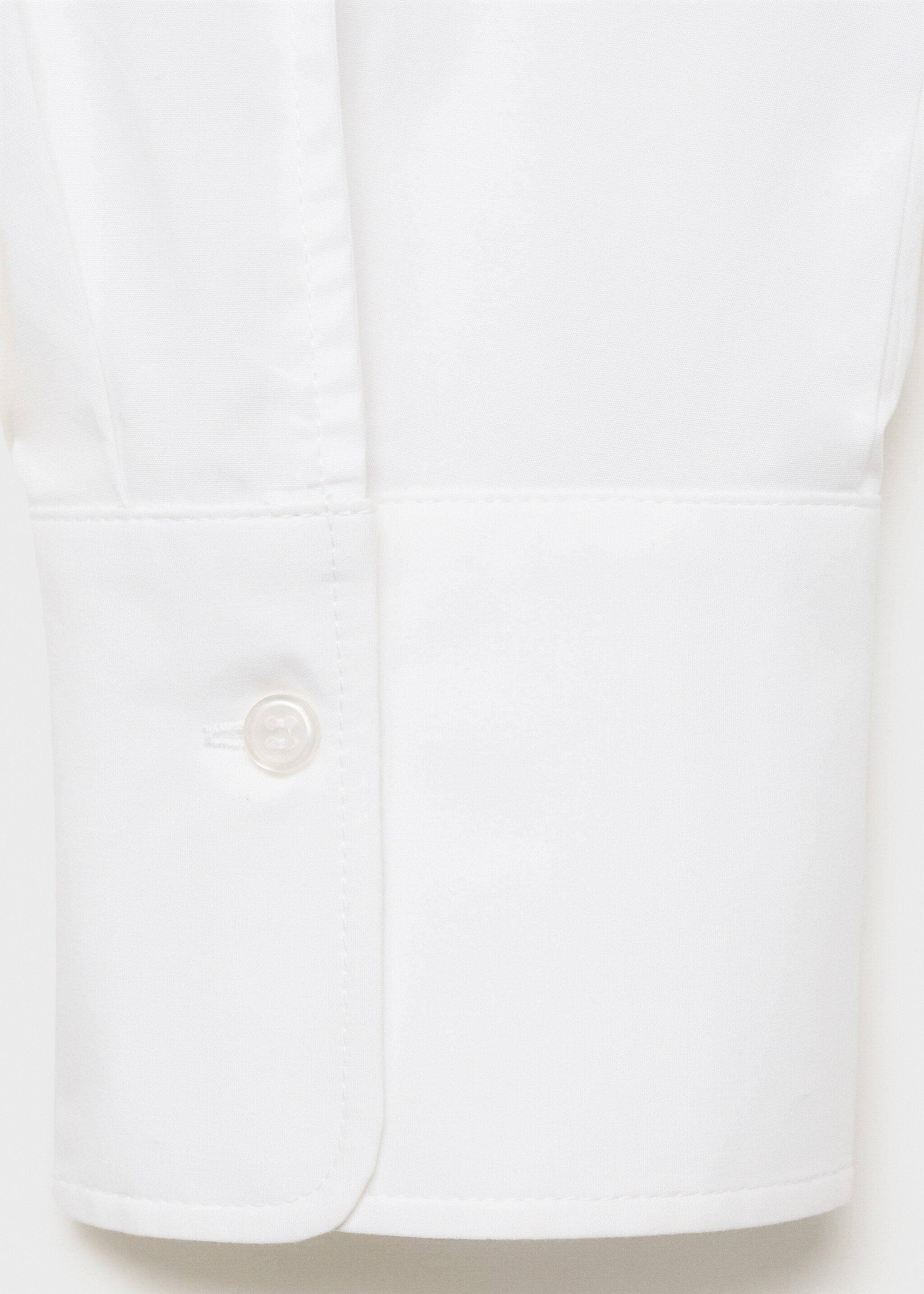 Camicia popeline avvitata - Dettaglio dell'articolo 0, Bianco. Ref: 17074070-00.