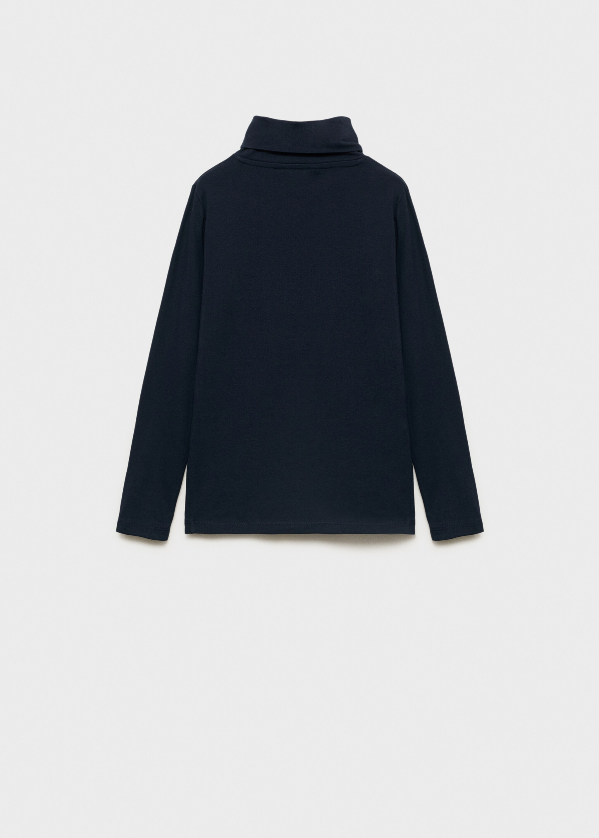 Turtleneck long-sleeved t-shirt - Reverse of the article