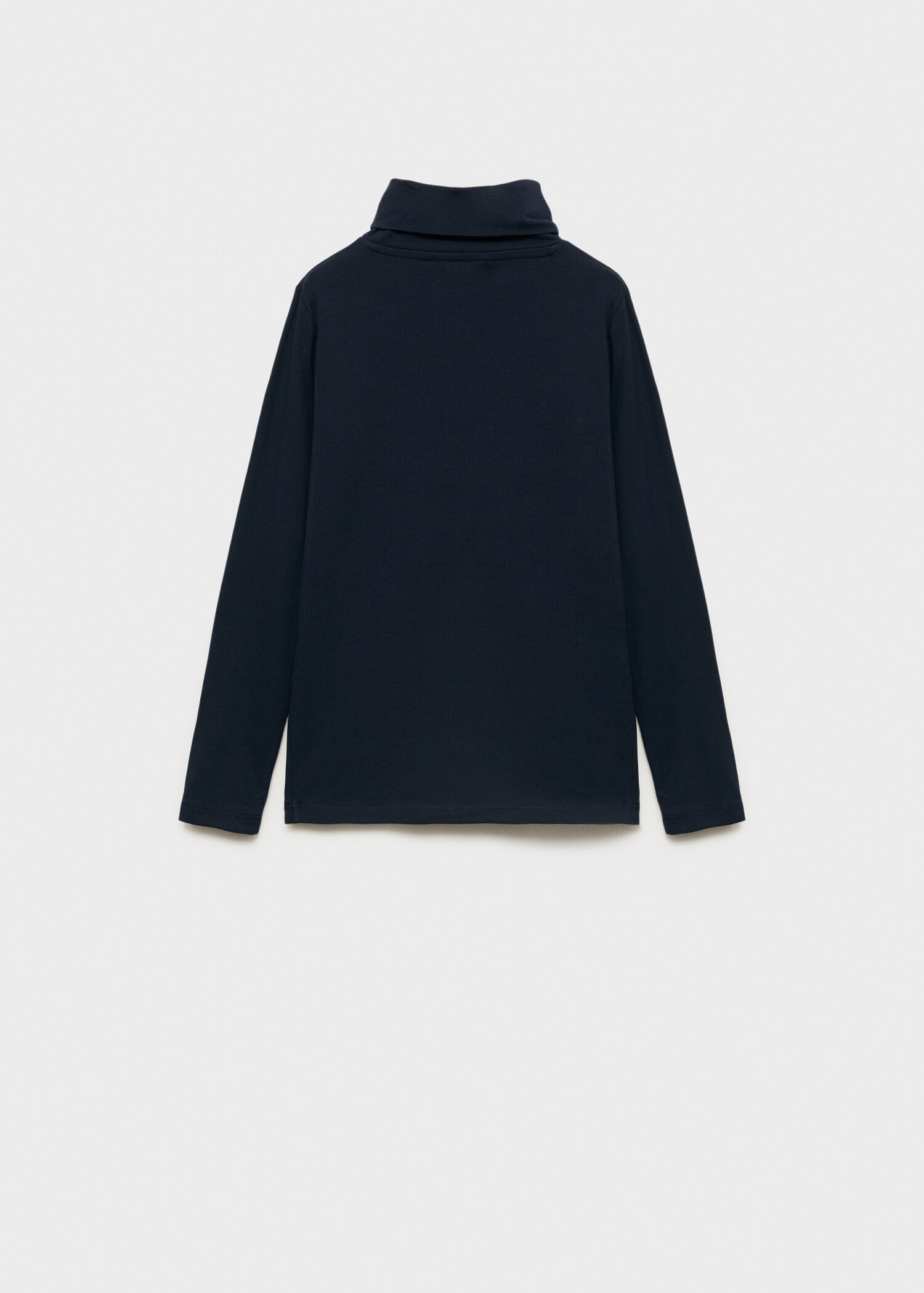 Turtleneck long-sleeved t-shirt - Reverse of the article