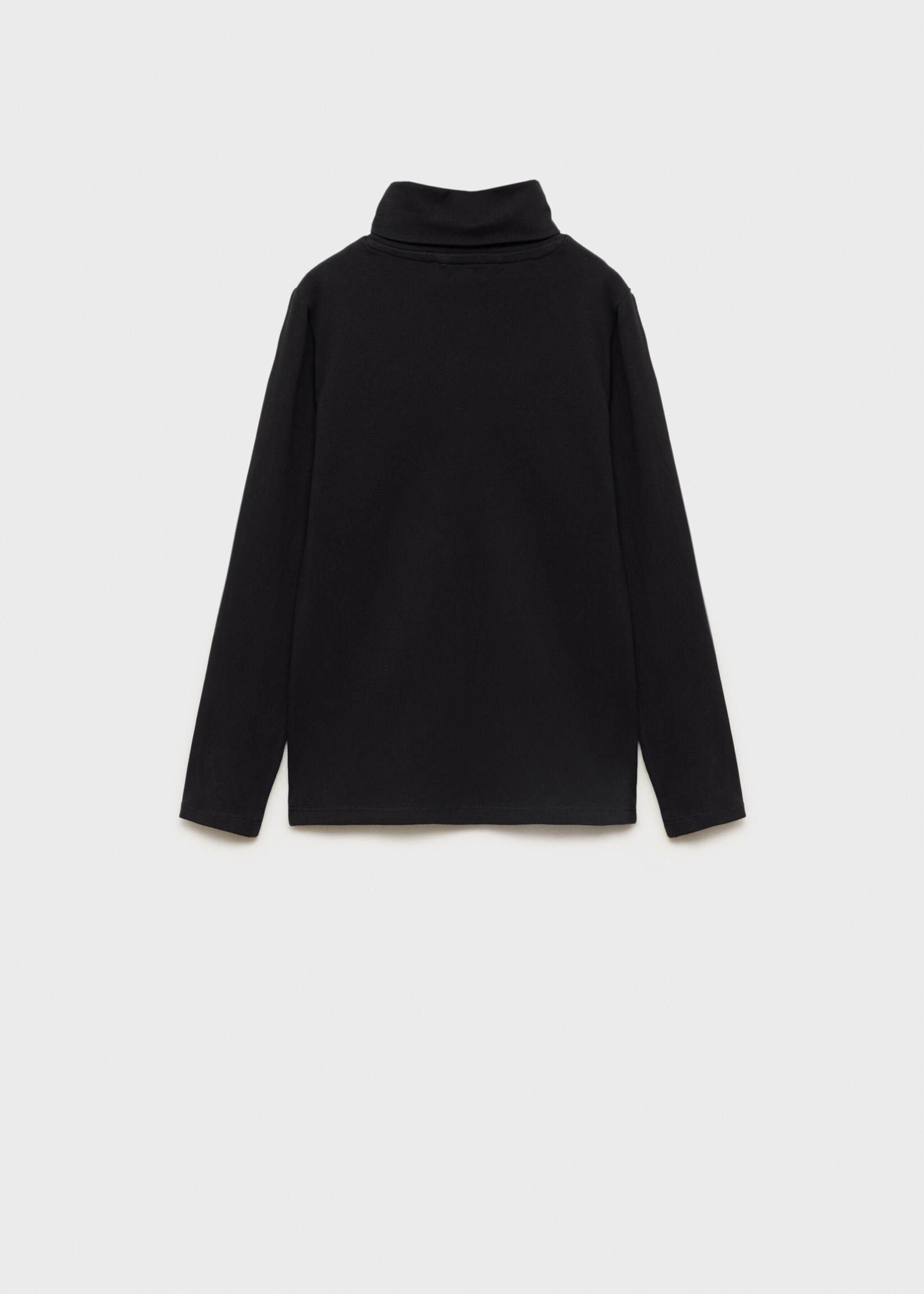 Turtleneck long-sleeved t-shirt - Reverse of the article