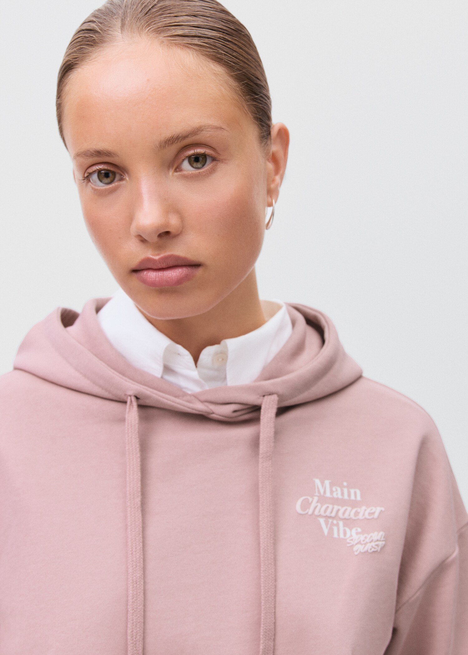 Sudadera estampada capucha - Detalle del artículo 1