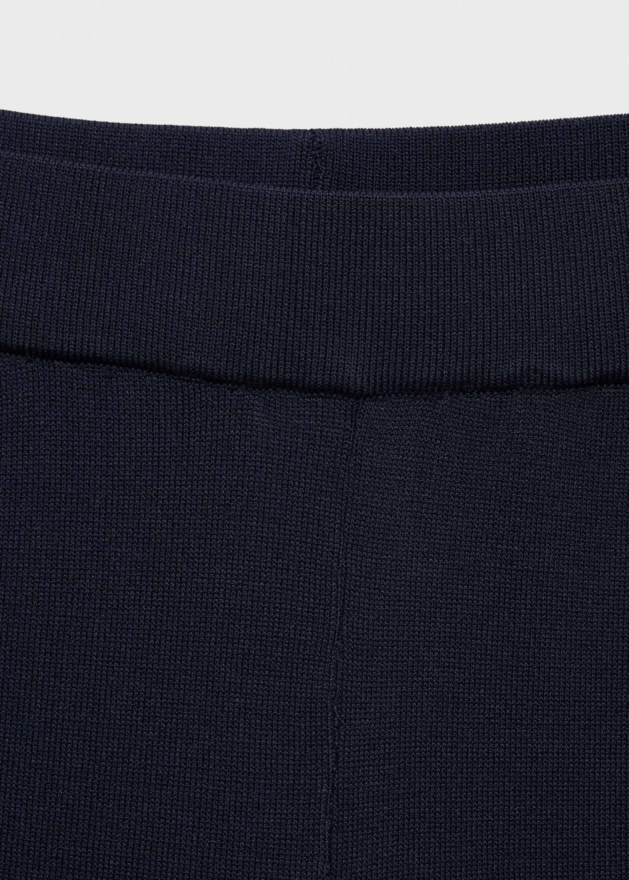 Pantalón crop punto - Detalle del artículo 8, Azul marino. Ref: 17074076-00.