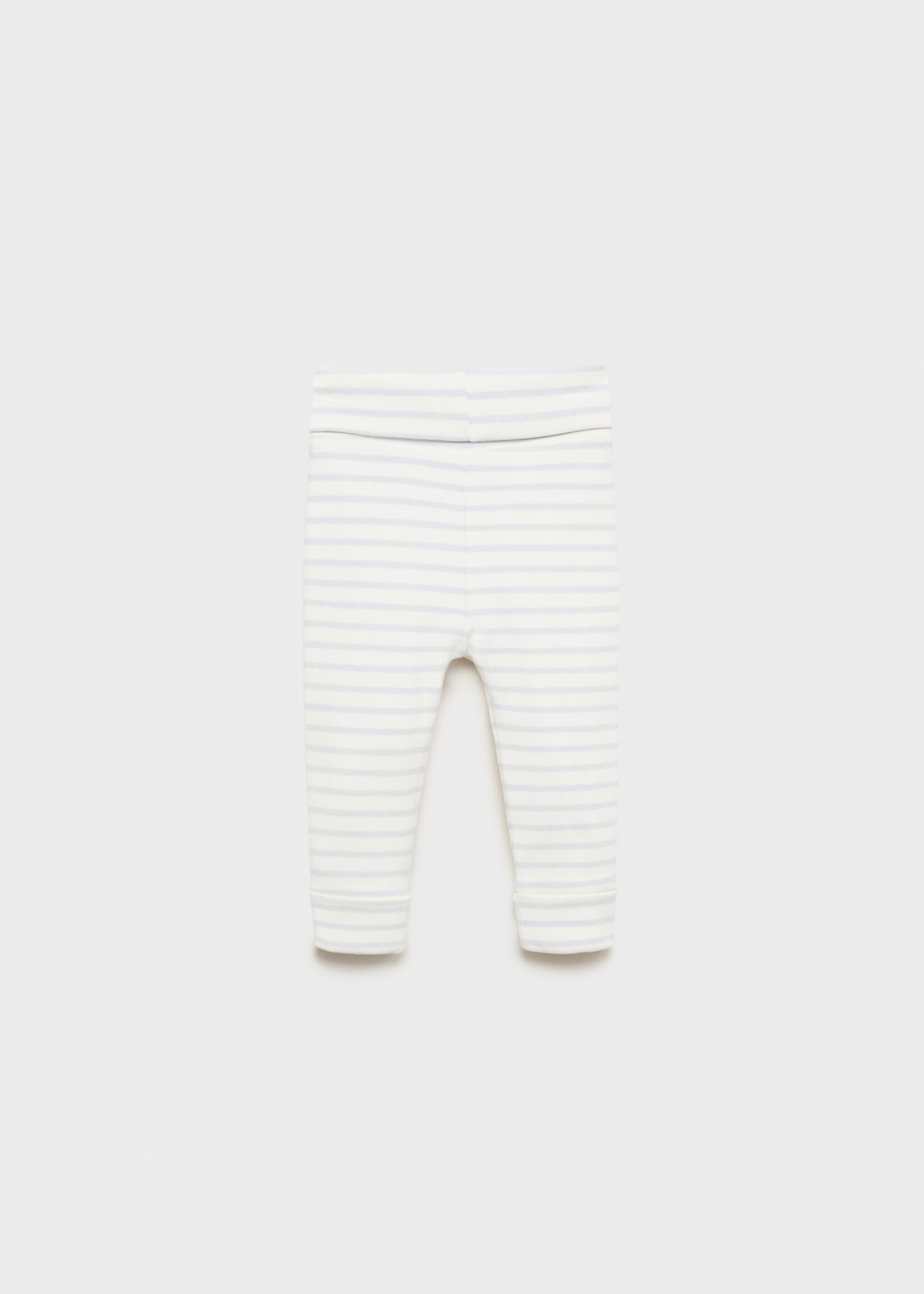 Stripped cotton leggings - Reverse of the article