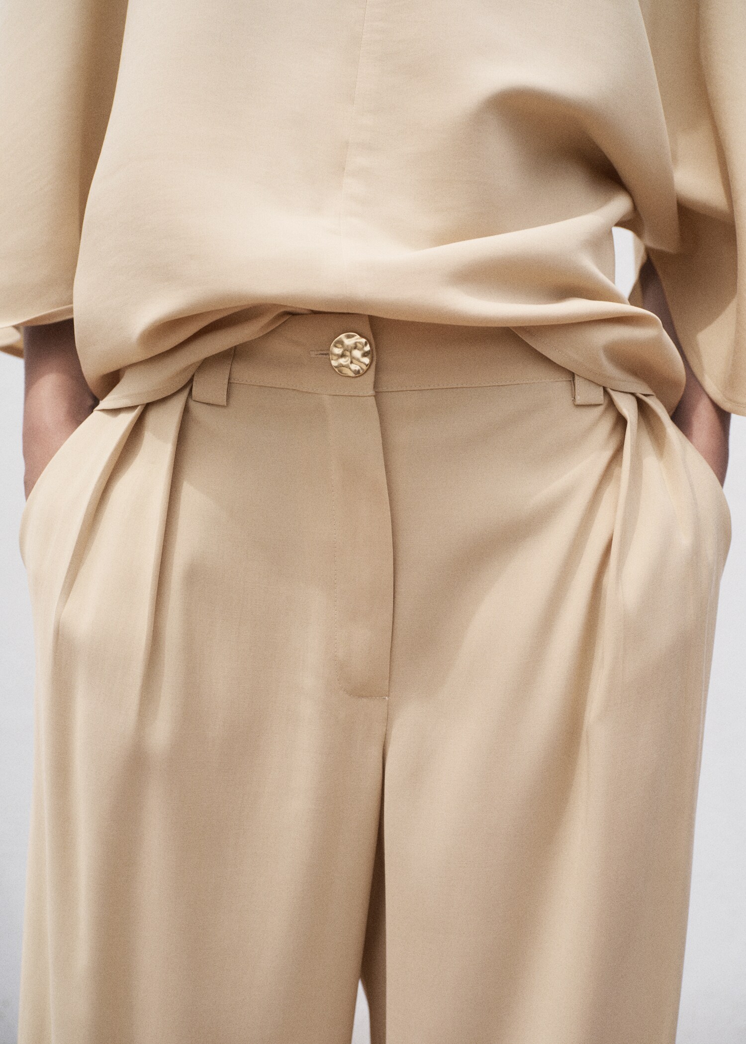 Pantalón recto pinzas - Detalle del artículo 6