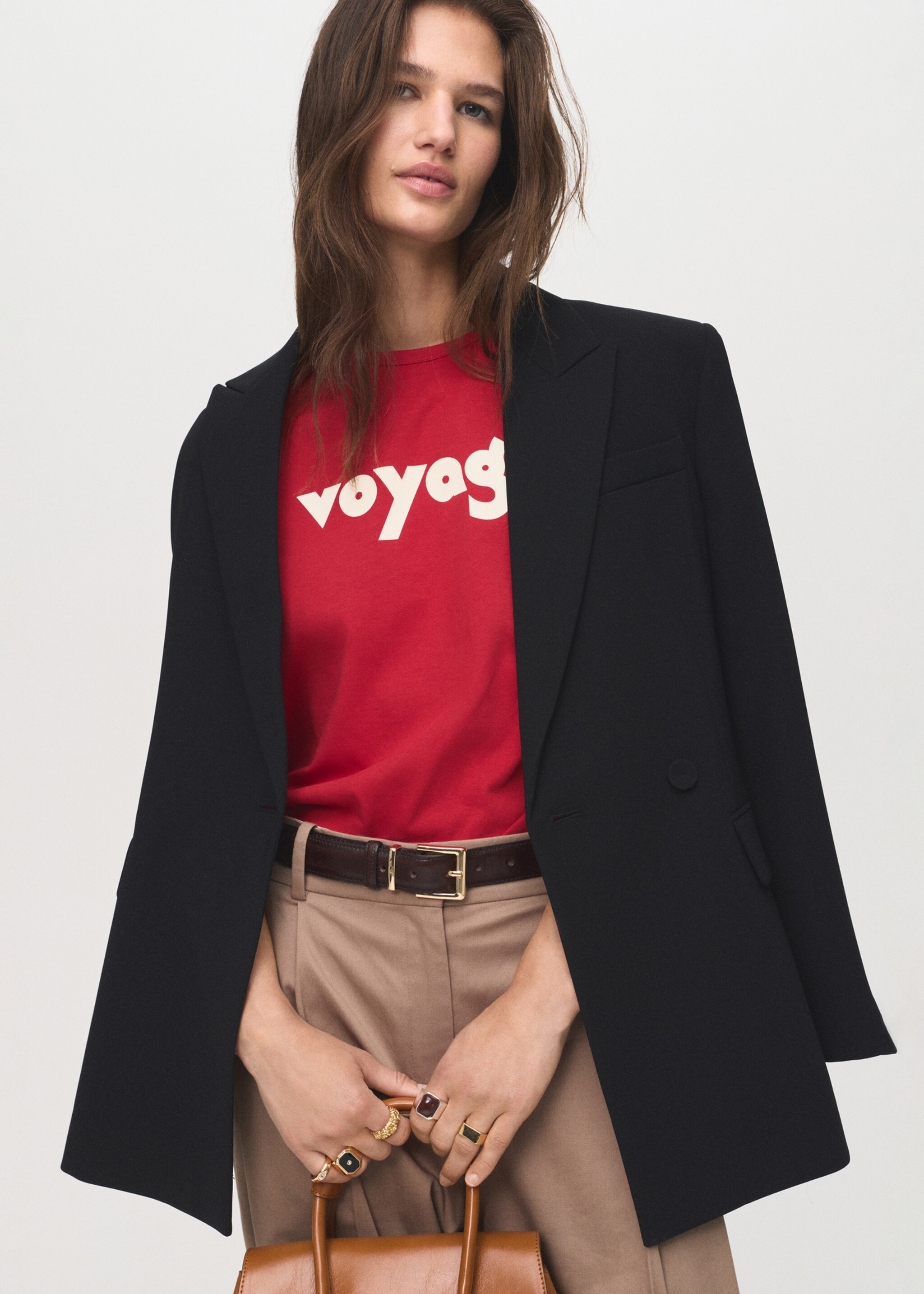Printed cotton-blend t-shirt - Details of the article 2