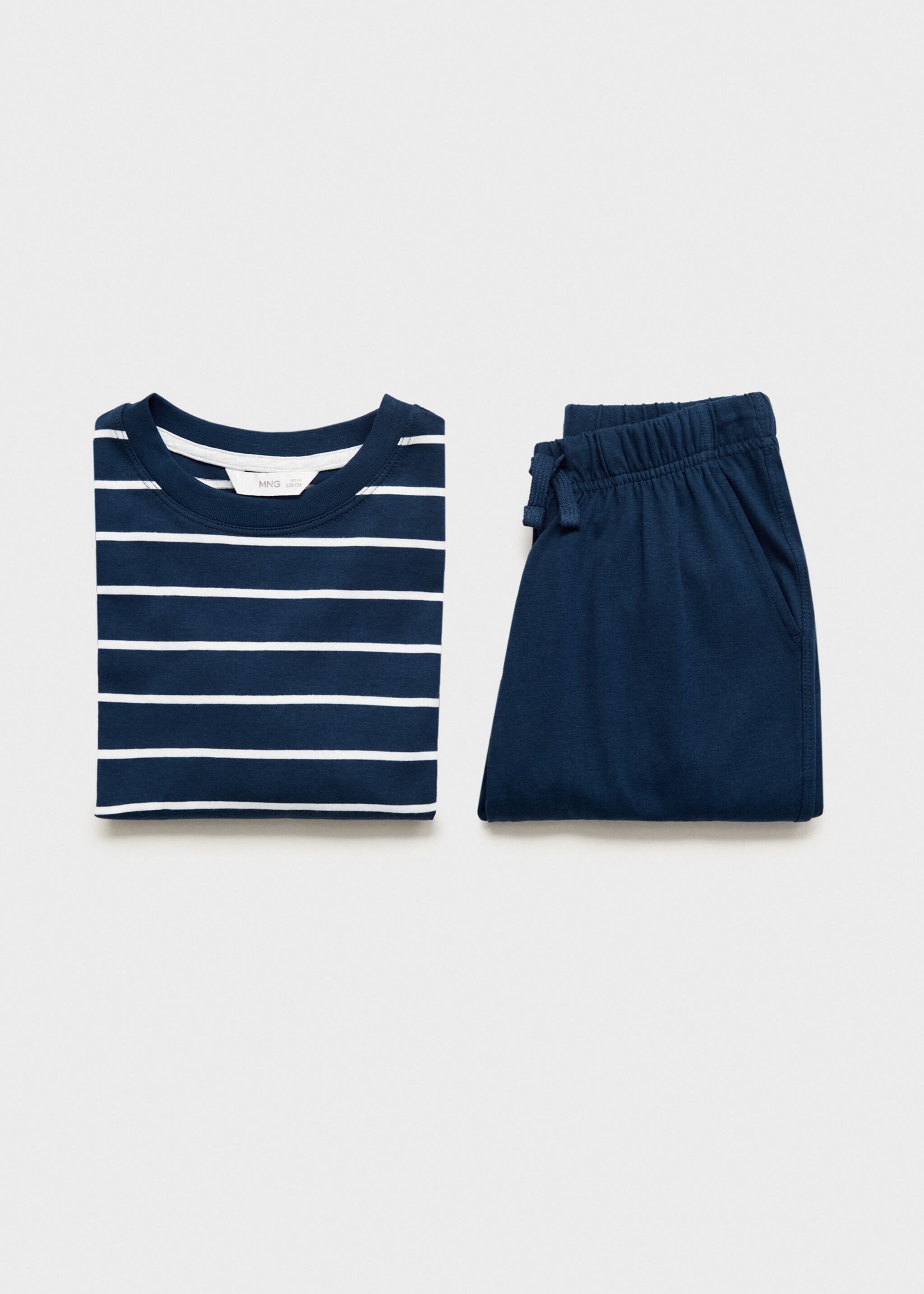 Pijama pack navyst - Details of the article 8, Navy. Ref: 17074092-00.