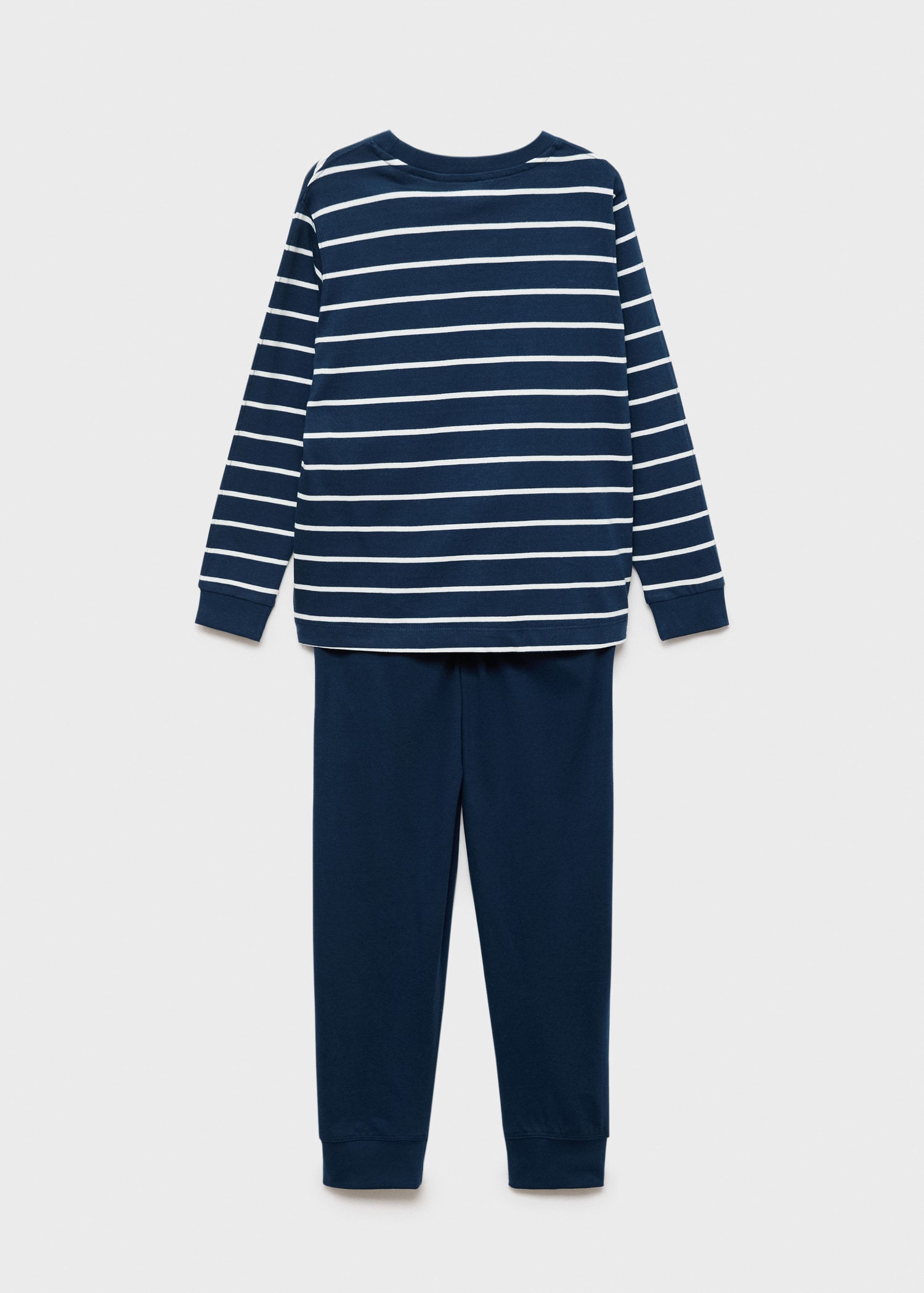 Striped long pyjamas Kids MANGO India - Main Image