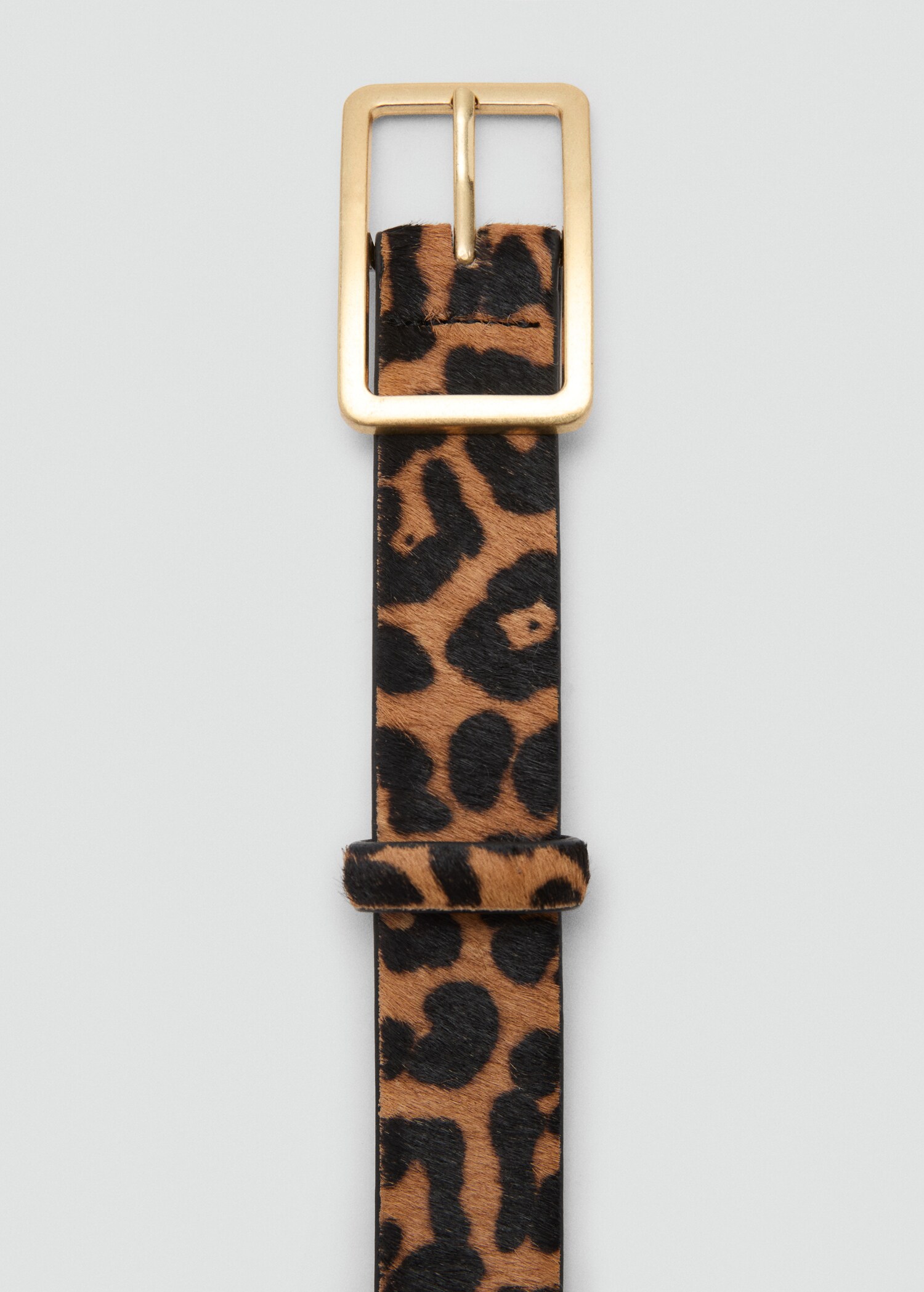 Ceinture cuir imprimé animal - Détail de l'article 1