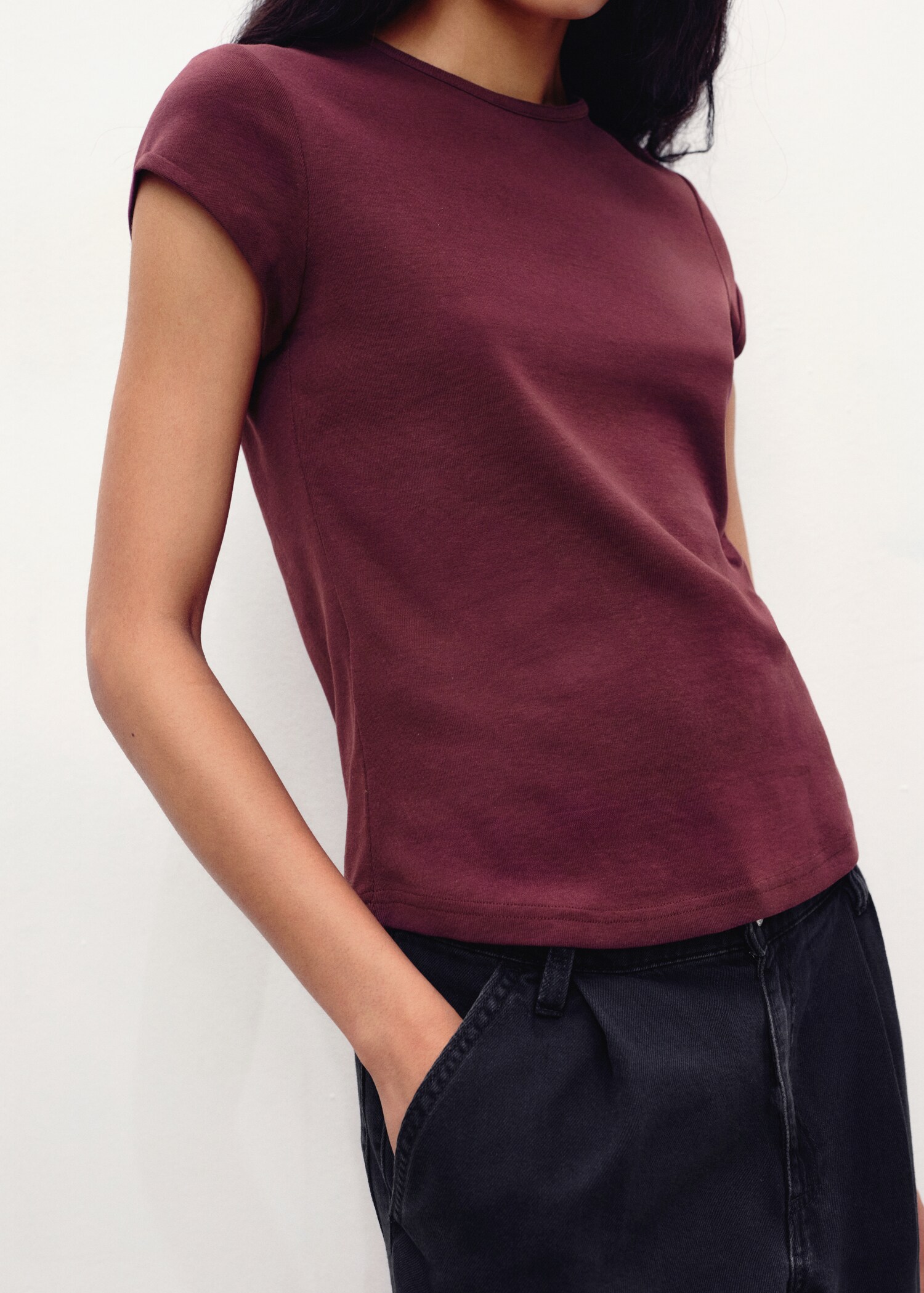 T-shirt coton manches courtes - Détail de l'article 6
