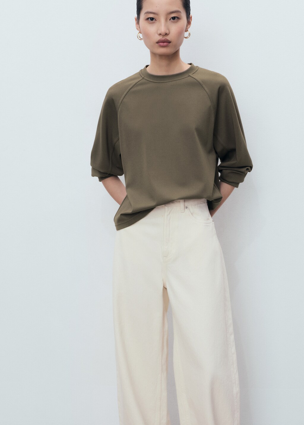 Mango Crewneck sweatshirt