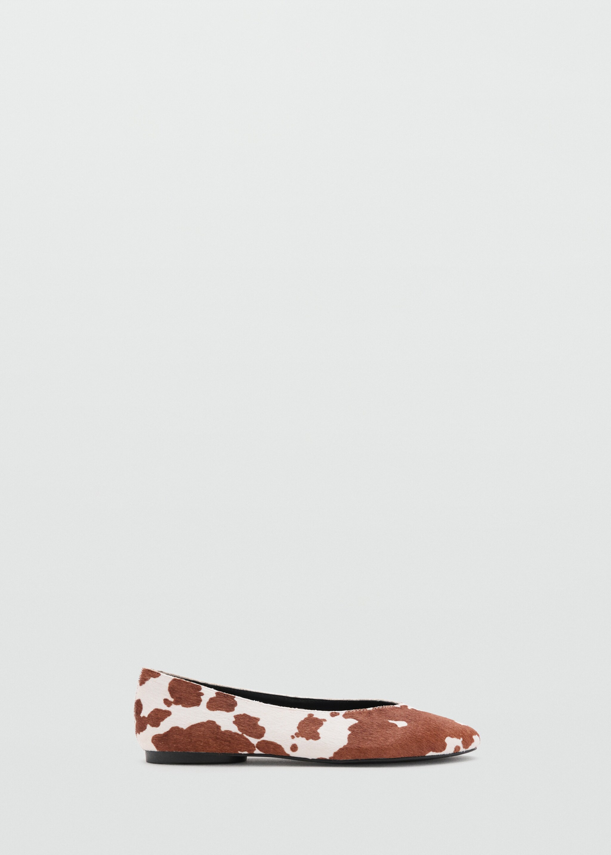 Cow leather ballet flats - Article without model