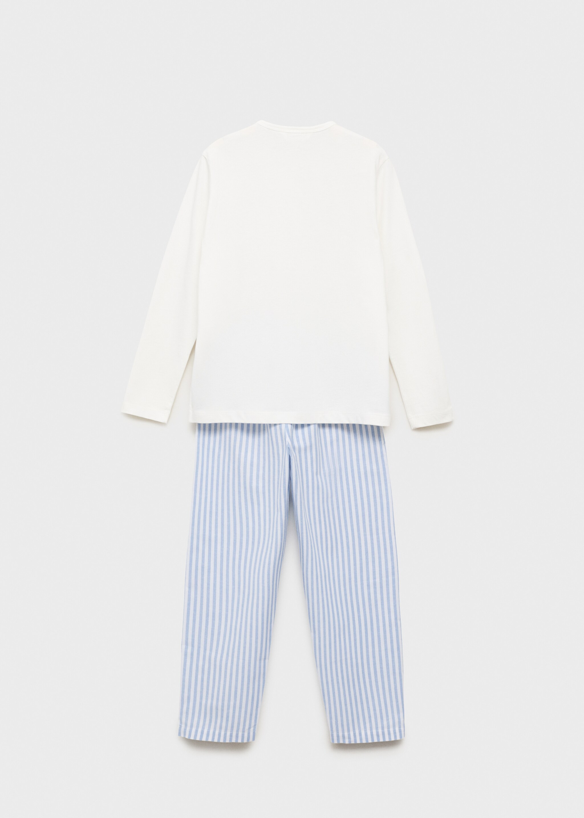 Pyjamas homeb - Reverse of the article, Sky Blue. Ref: 17074106-00.