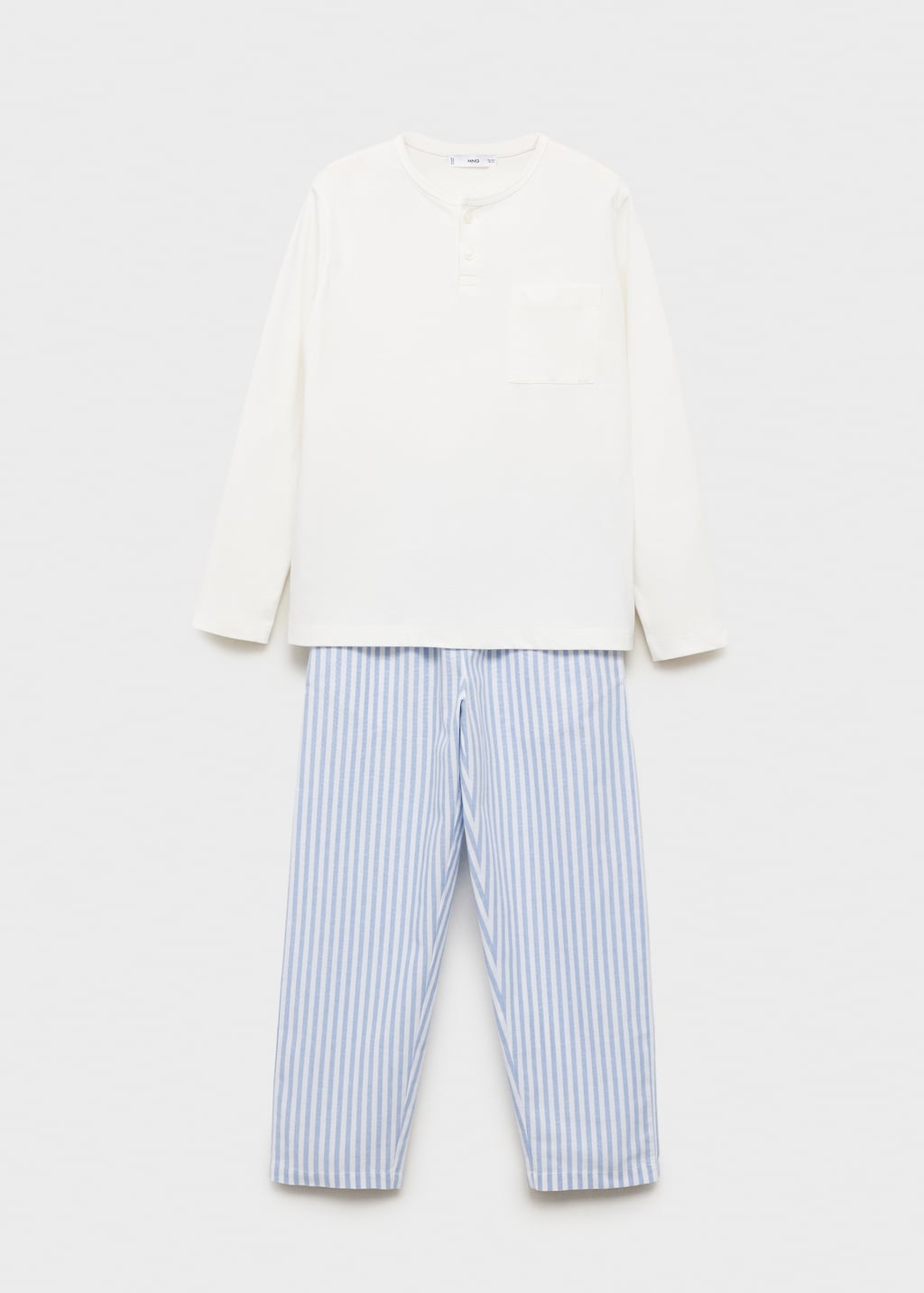 Striped long pyjamas