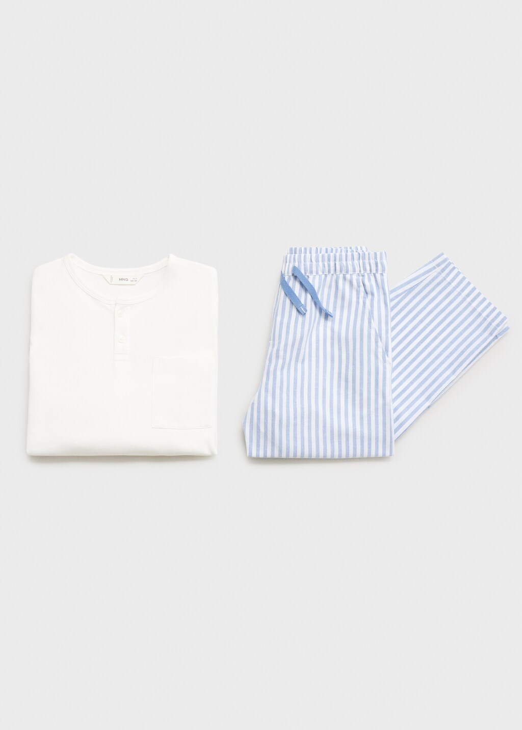 Striped long pyjamas