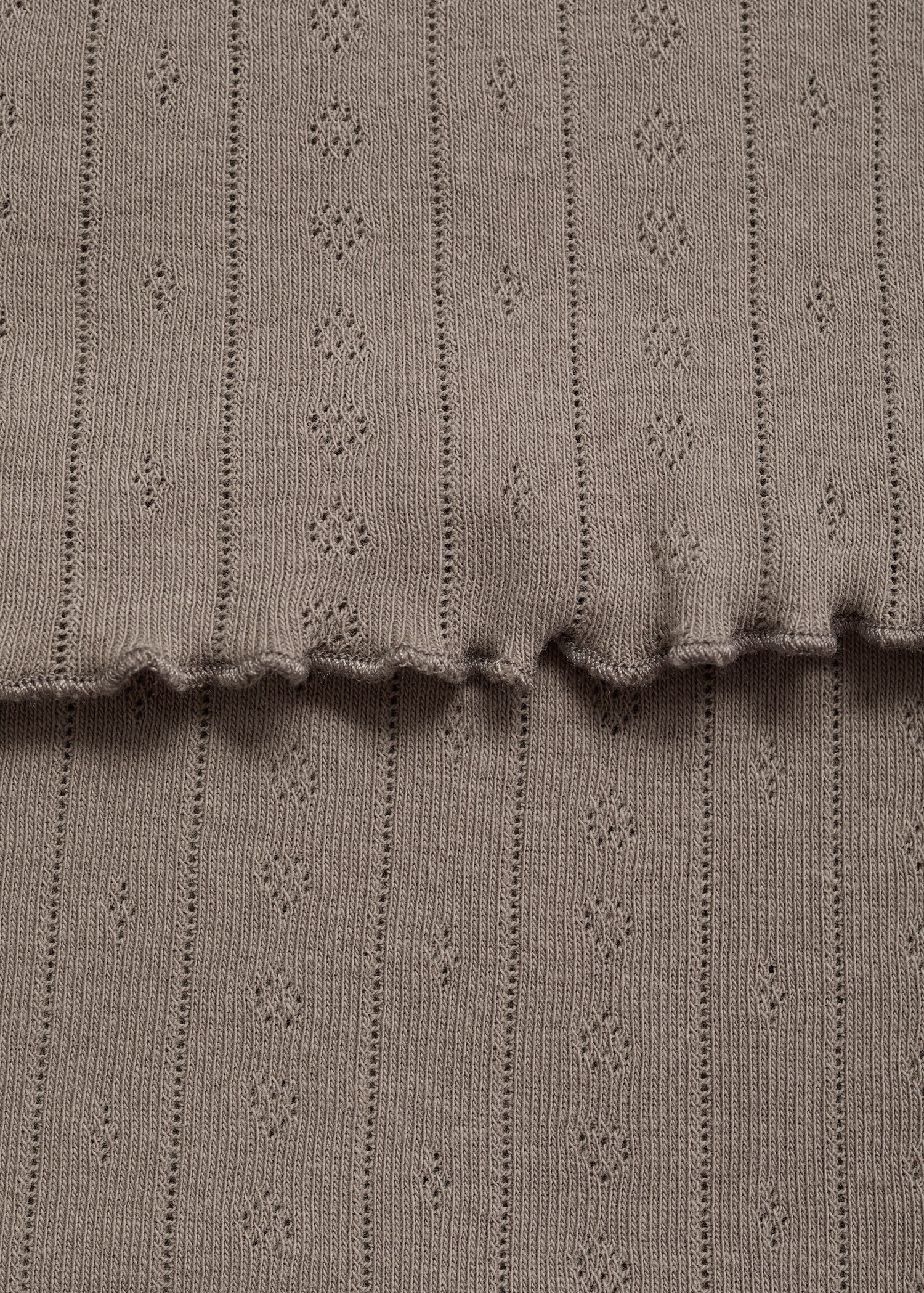 Two-piece openwork cotton pyjama - Details of the article 0