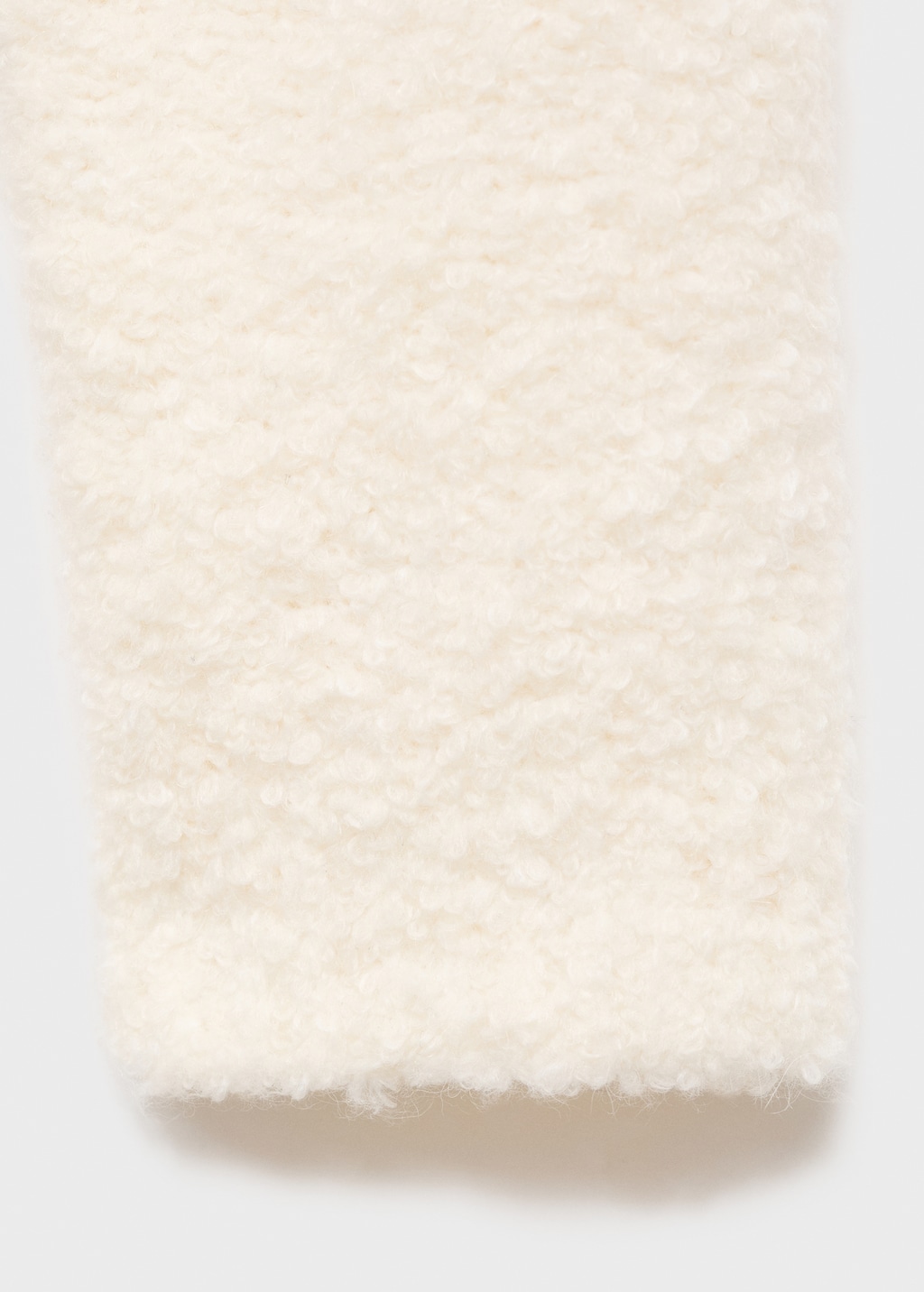 Bouclé-effect sweater