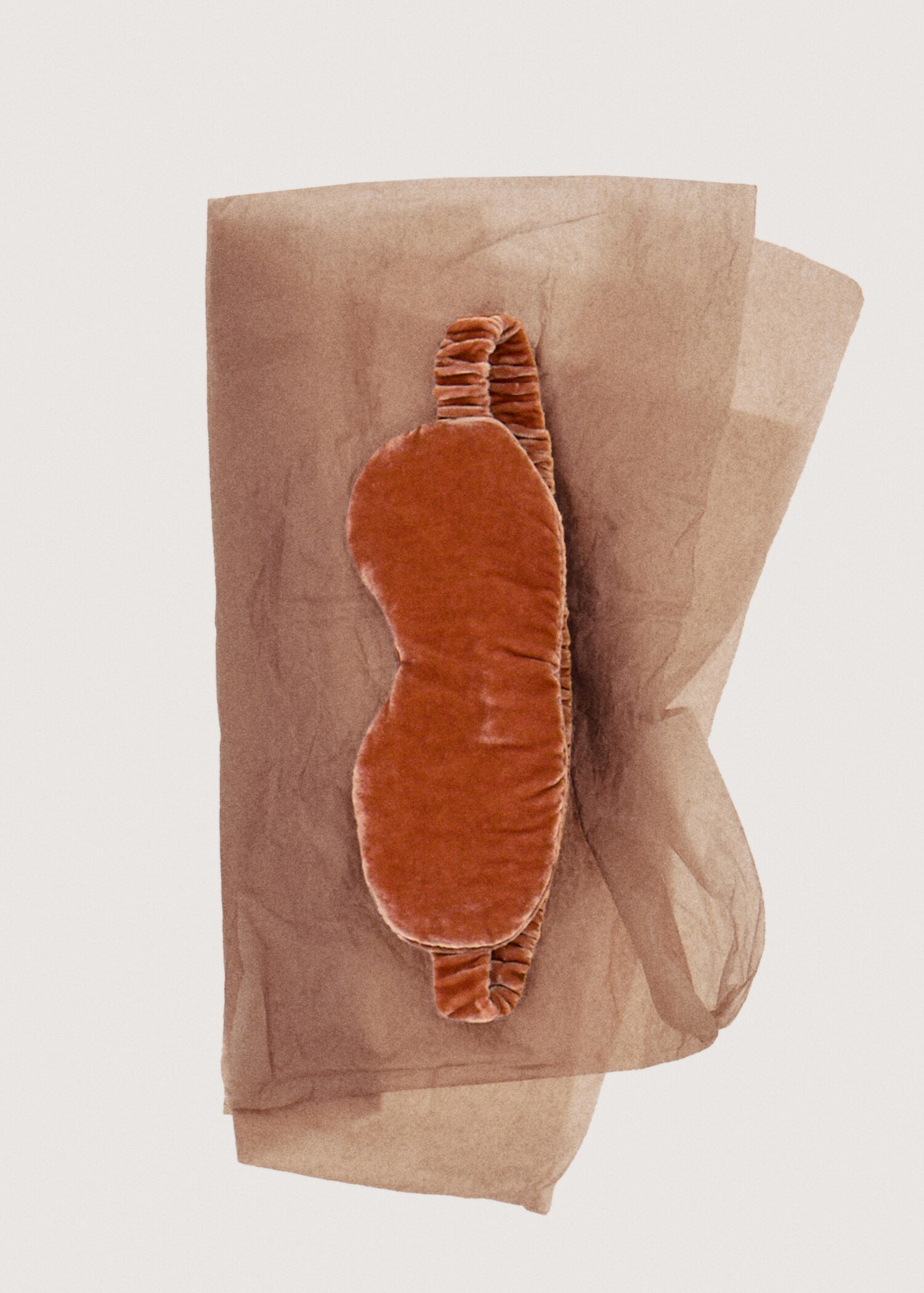 Augenmaske aus Velvet und Seide - Detail des Artikels 7