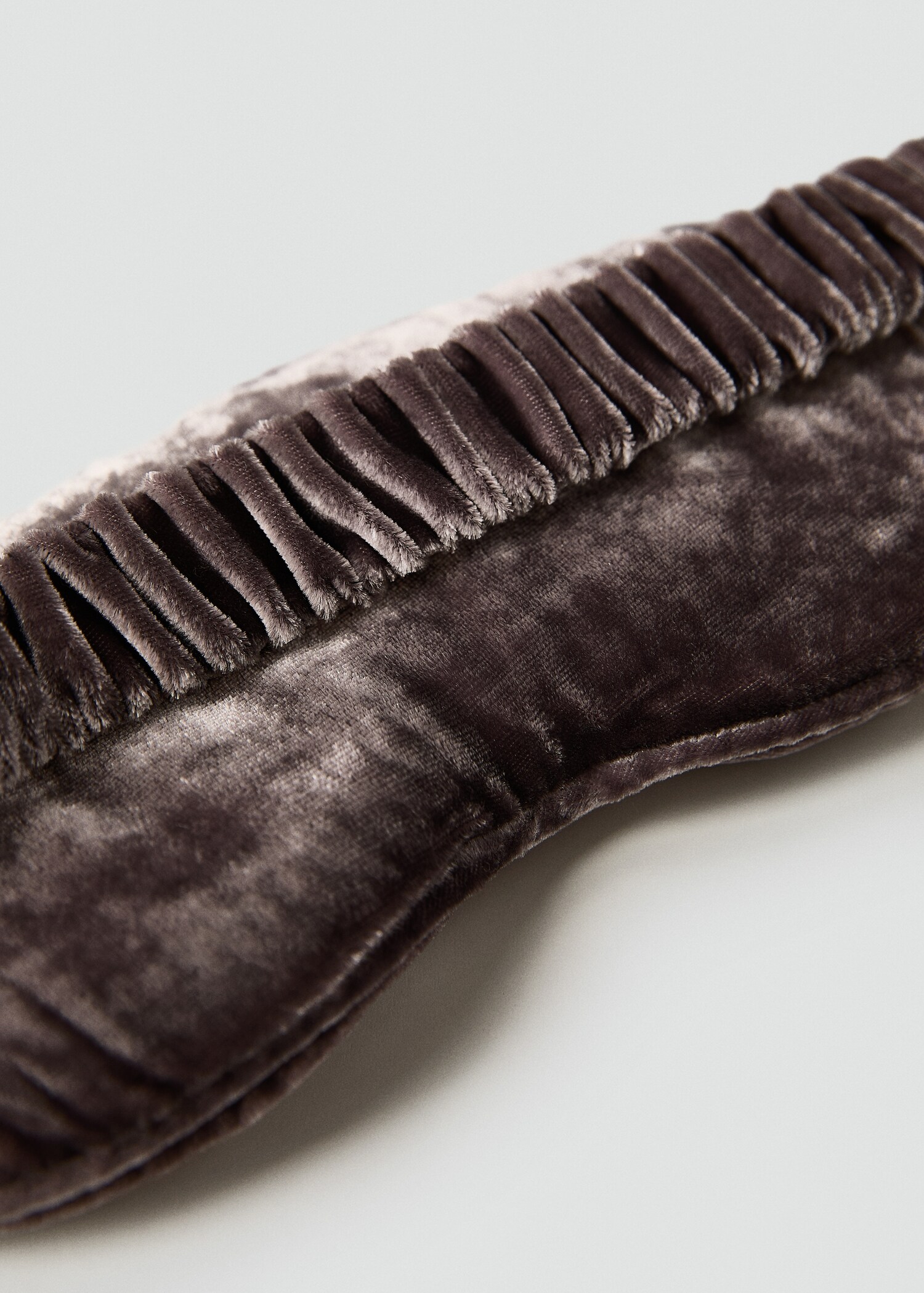 Sametová hedvábná oční maska - Detail zboží 1