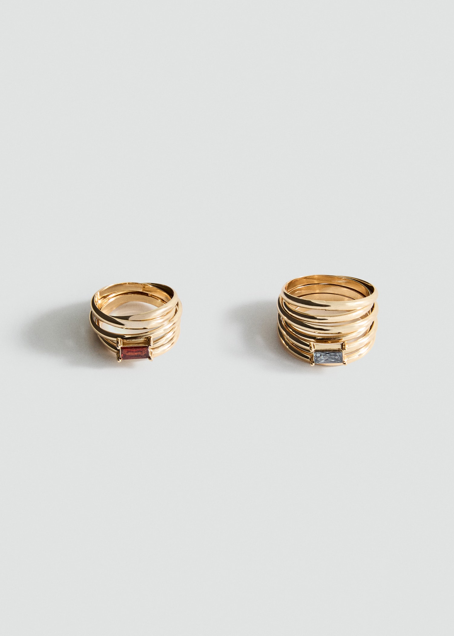 Set of 2 combined rings - Article without model