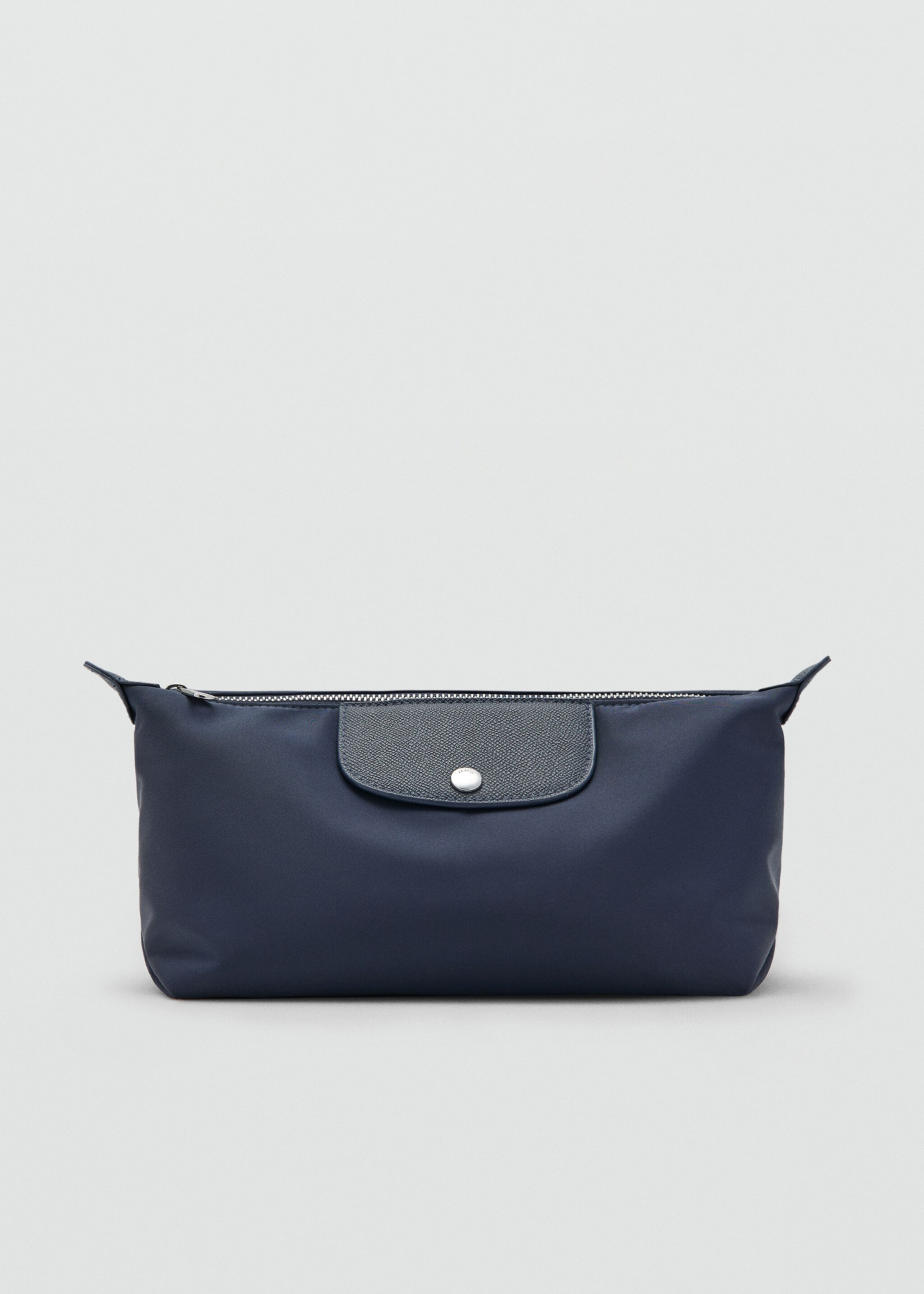 Large combined nylon toiletry bag - Article without model, Navy. Ref: 17074122-00.