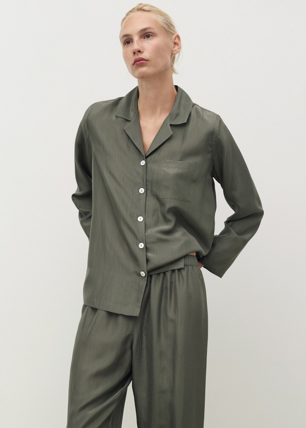 Long silk pants - image 4
