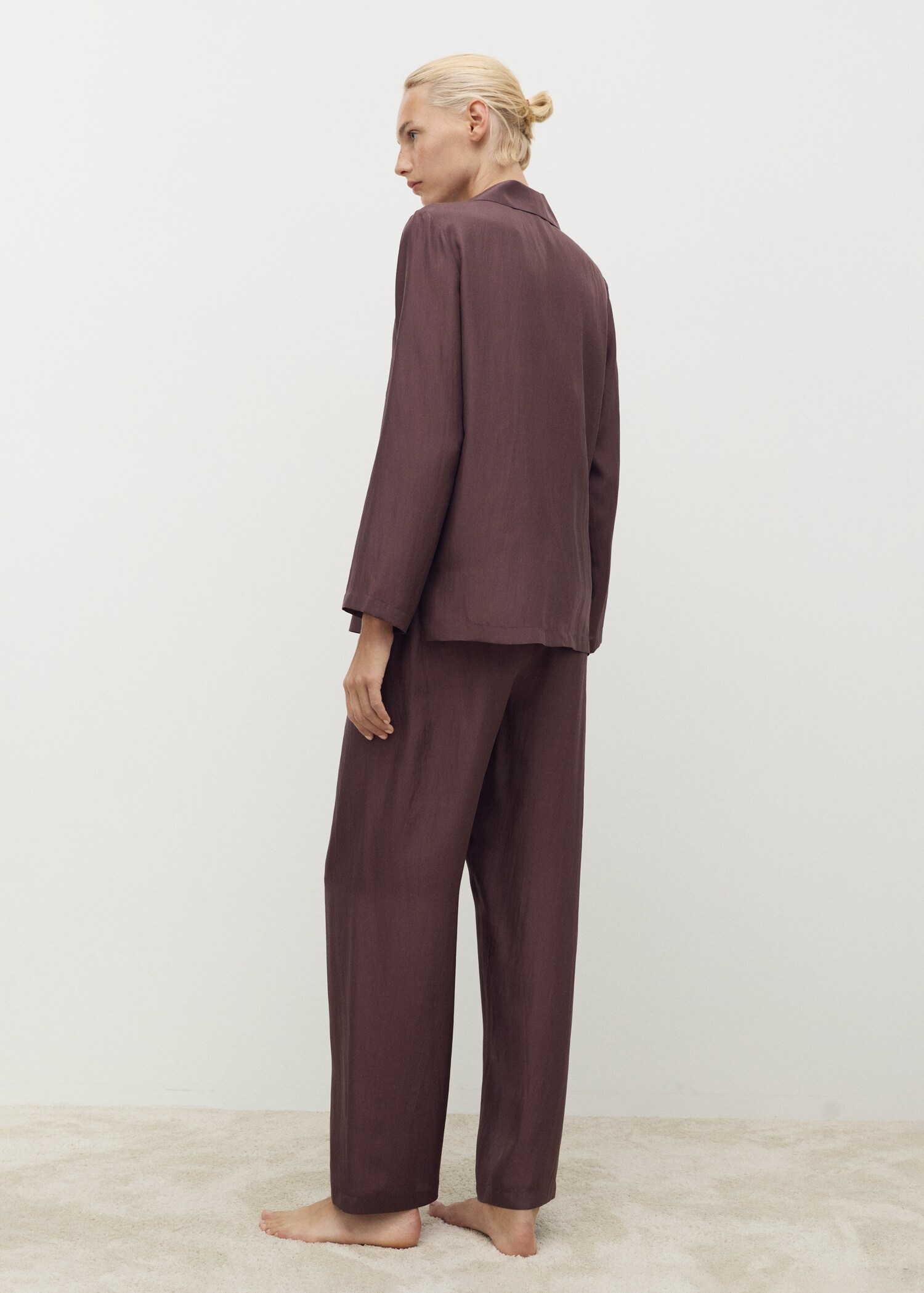 Pantalon soie - Verso de l’article