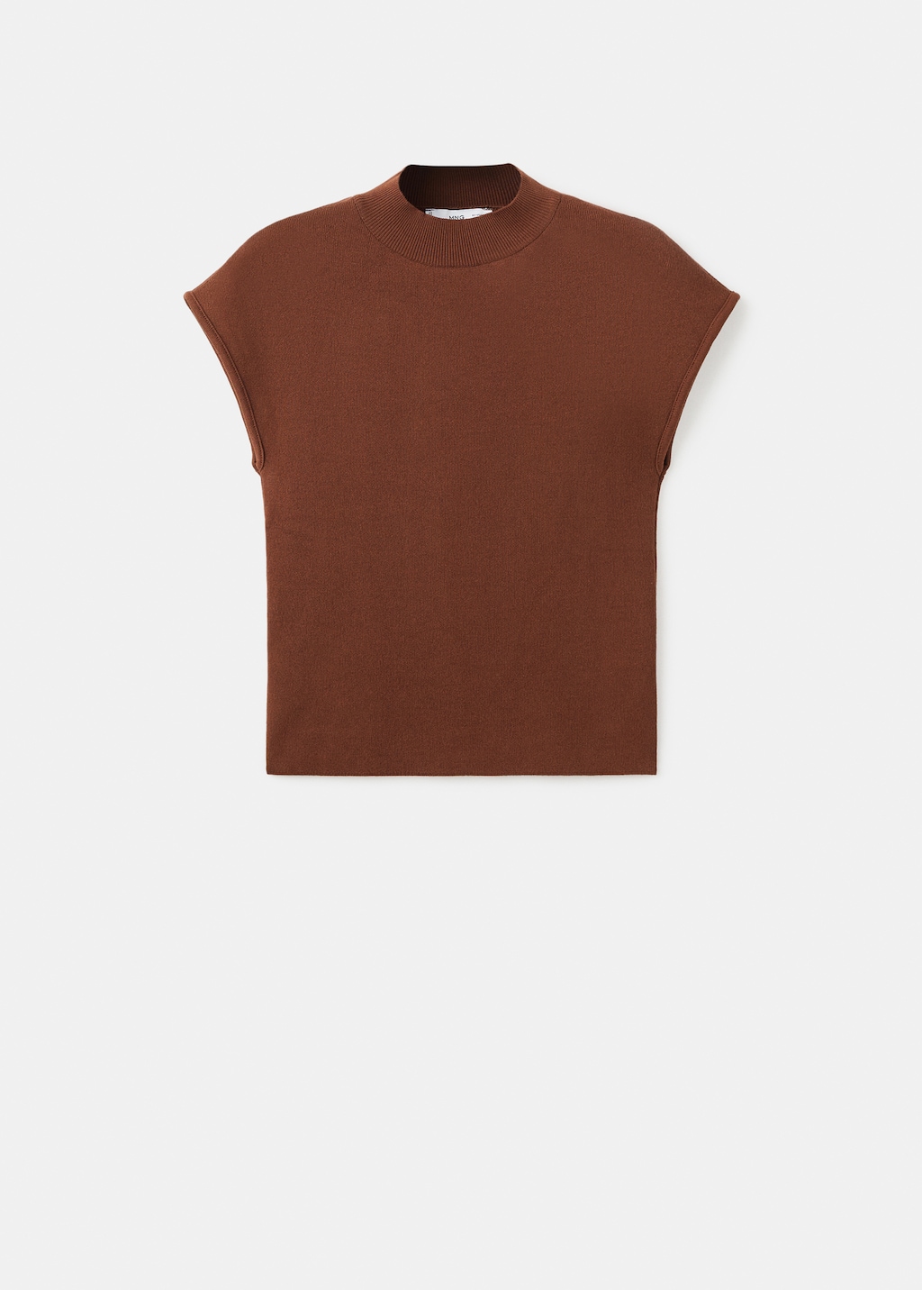 Mango Short-sleeved fine-knit sweater