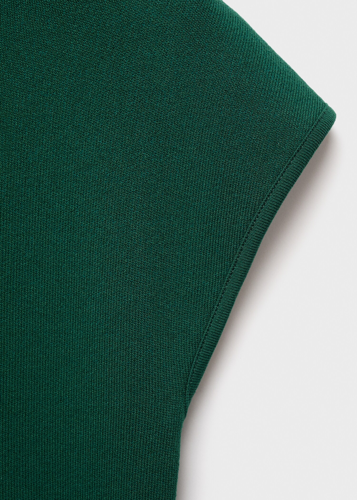 Short-sleeved fine-knit sweater - Details of the article 0