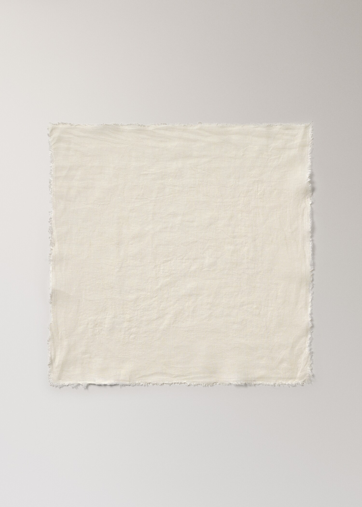 Napkins linen finished flattened - Artikel zonder model