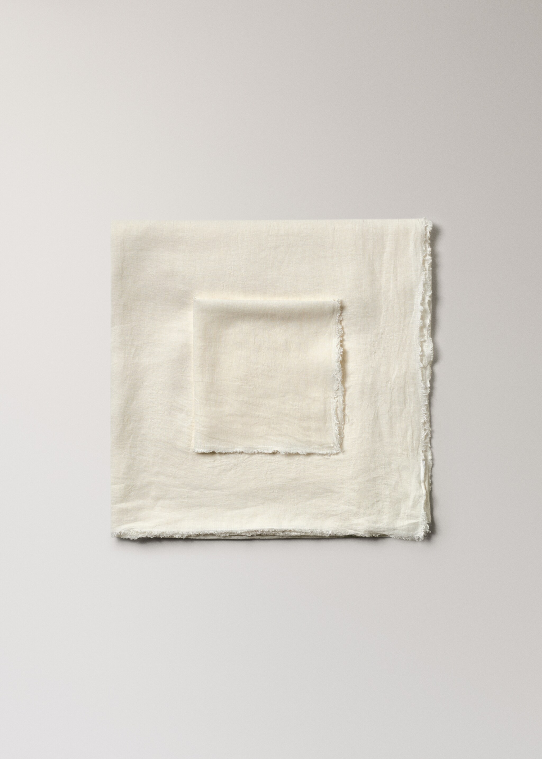 Napkins linen finished flattened - Detail van het artikel 3