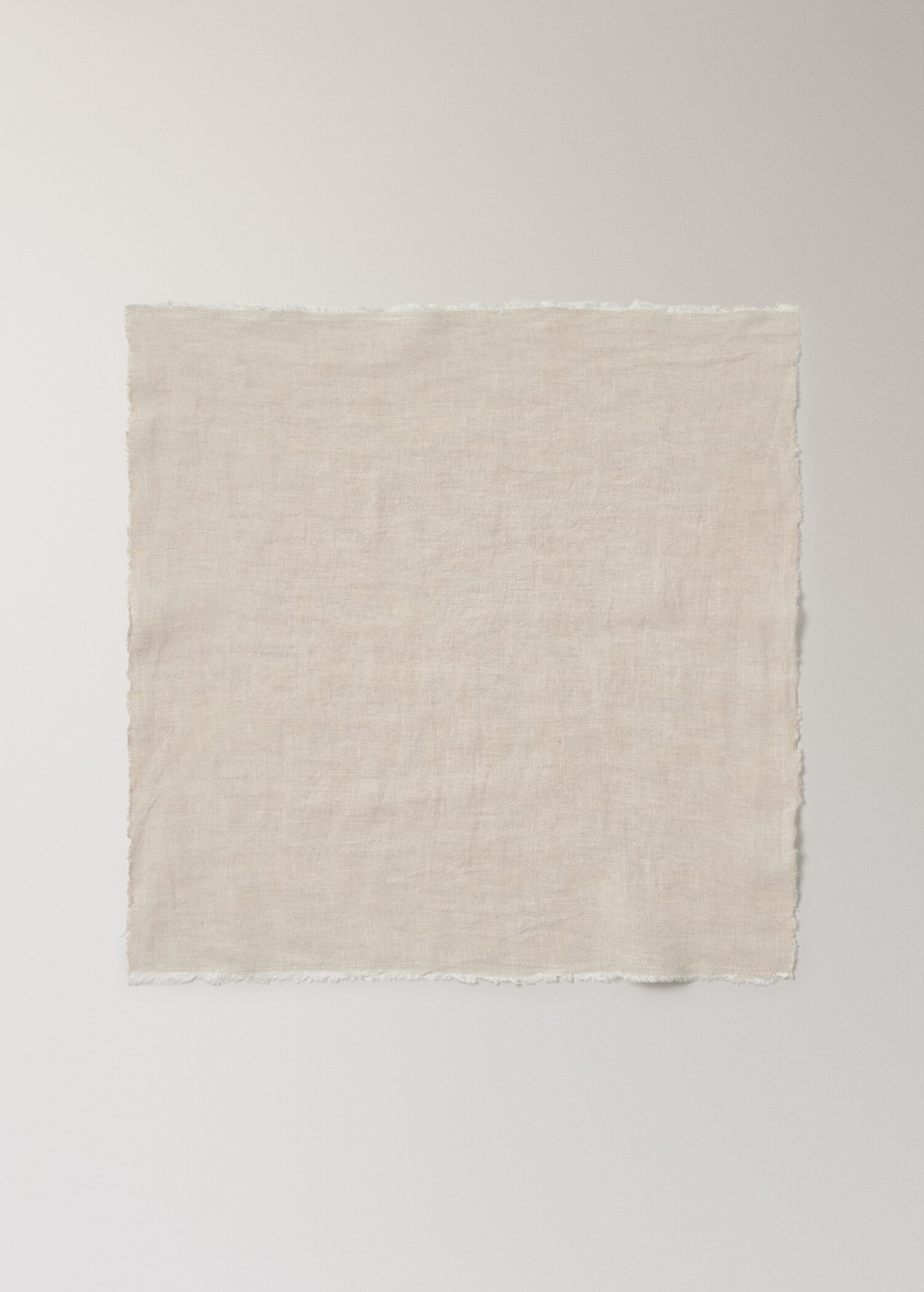 Napkins linen finished flattened - Artikel zonder model