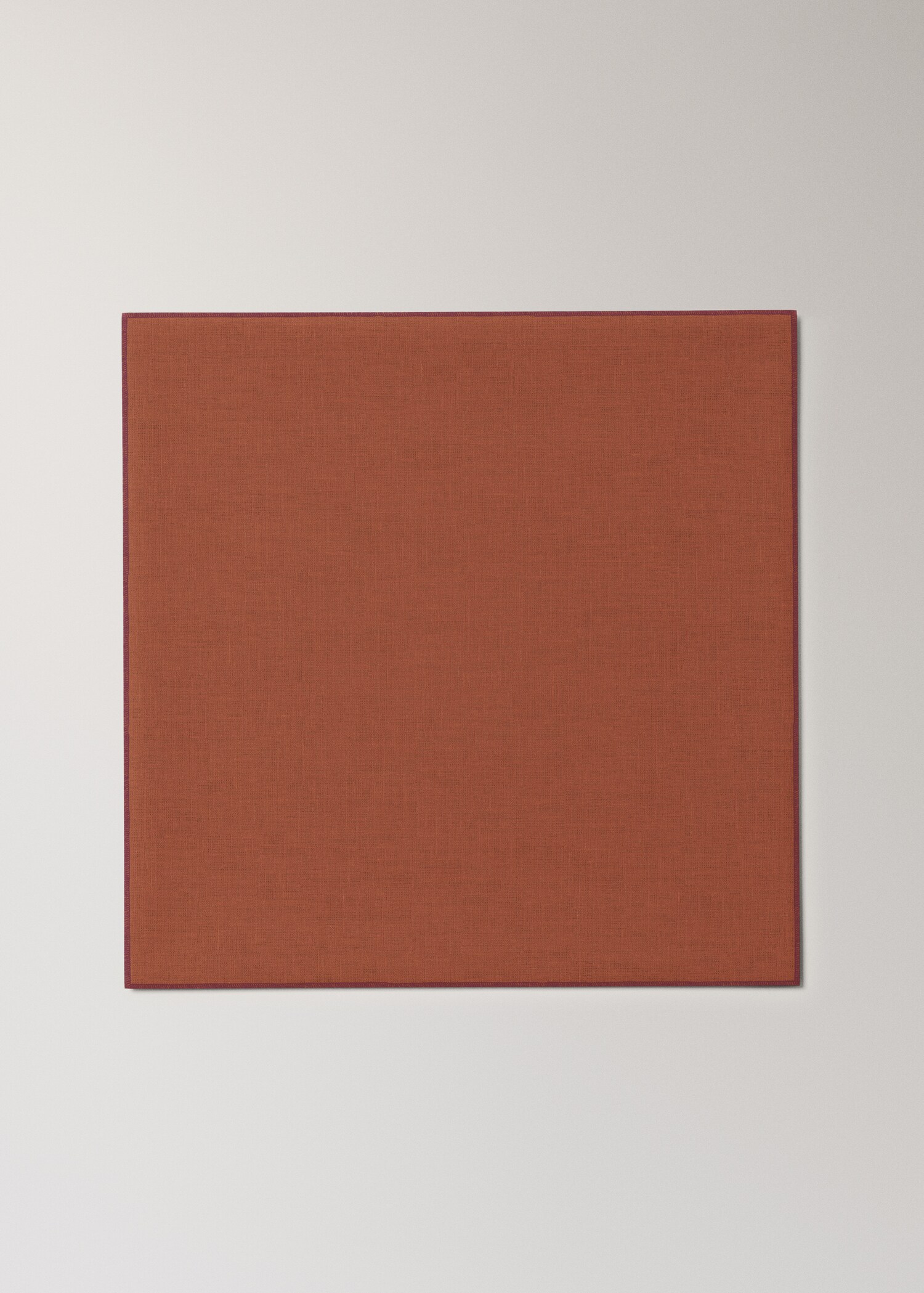 Linen overlock contrast napkins - Details of the article 2
