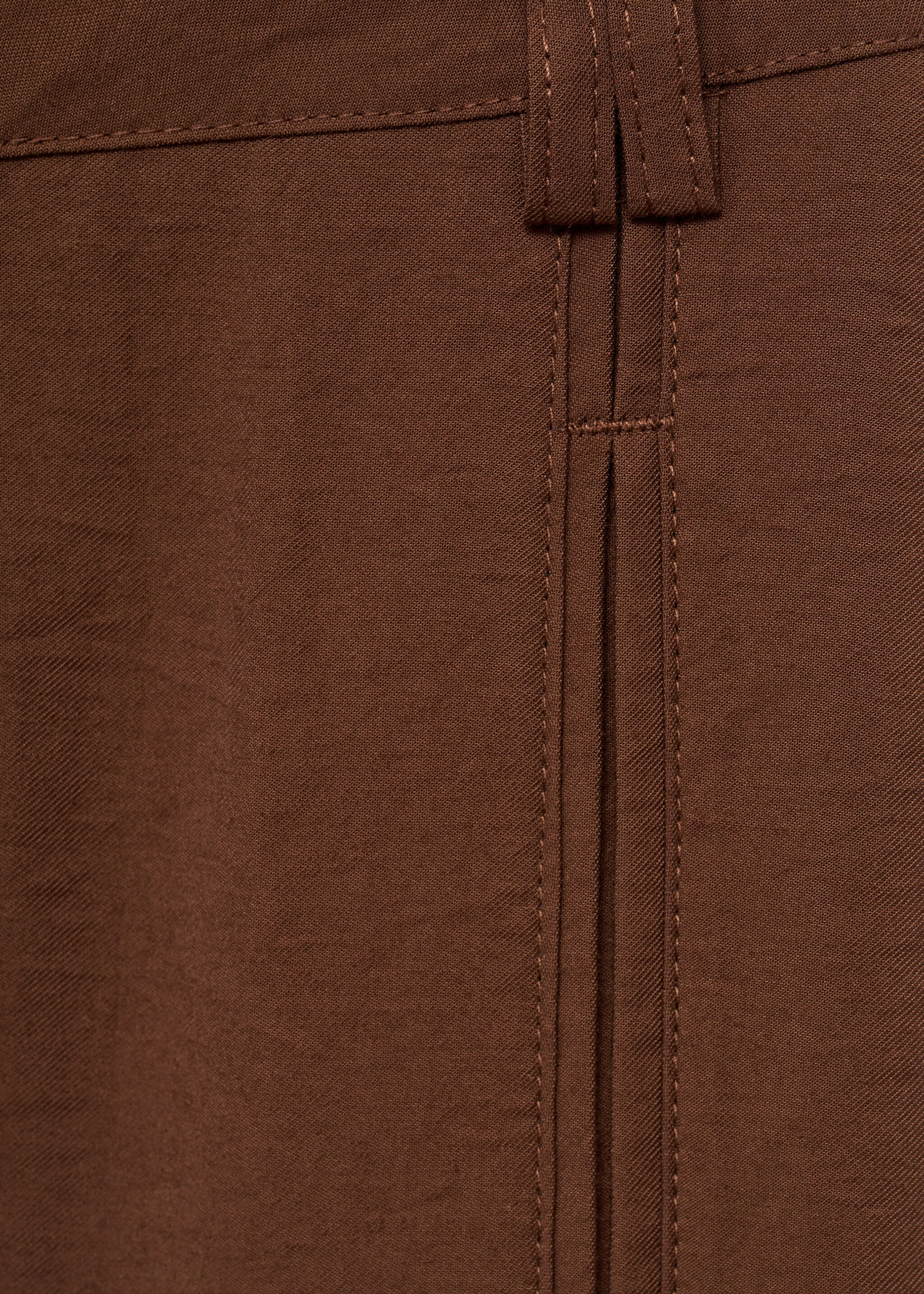 Straight-fit pleated trousers - Details of the article 0