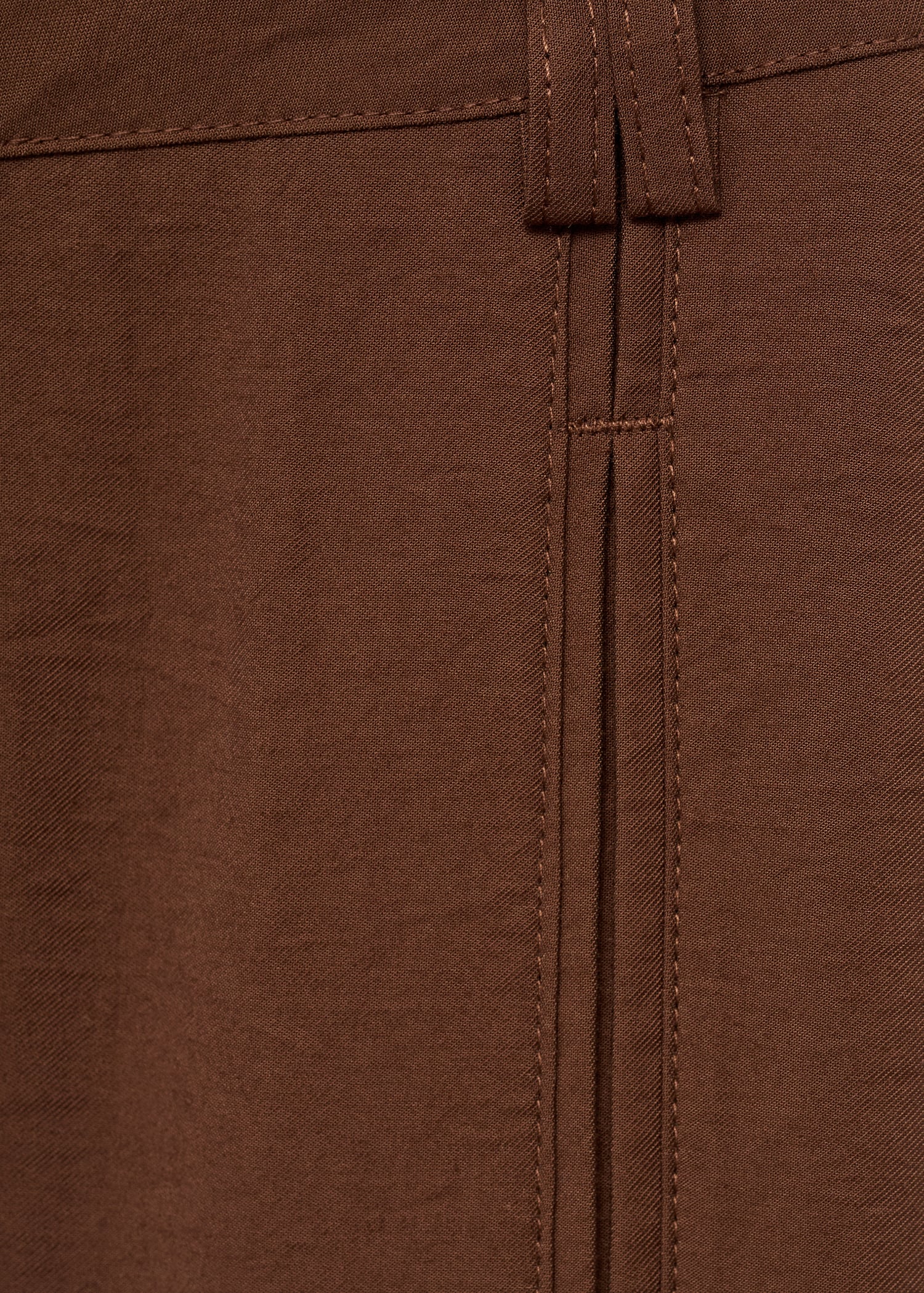 Straight-fit pleated trousers - Details of the article 0